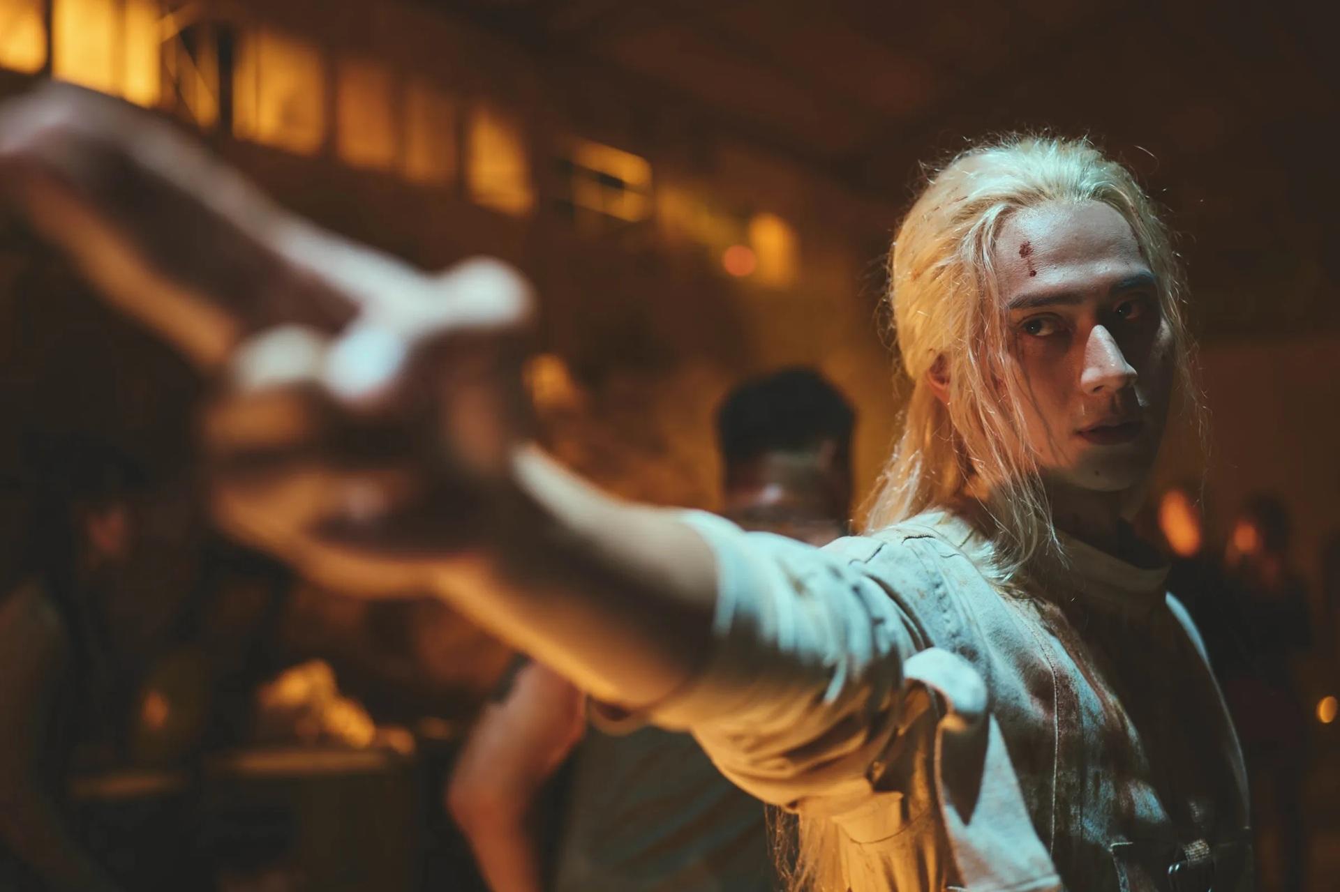 劉冠廷在《功夫》中飾演反派「藍金」。