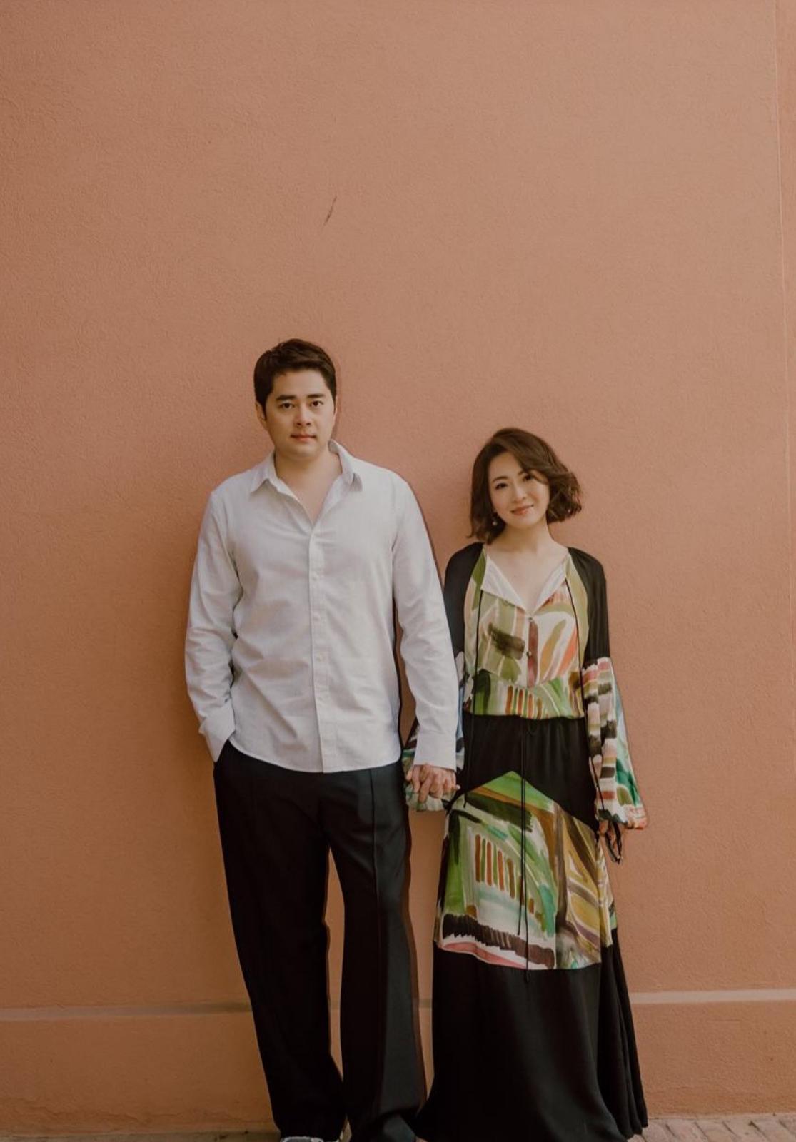 徐天佑與太太非常恩愛!