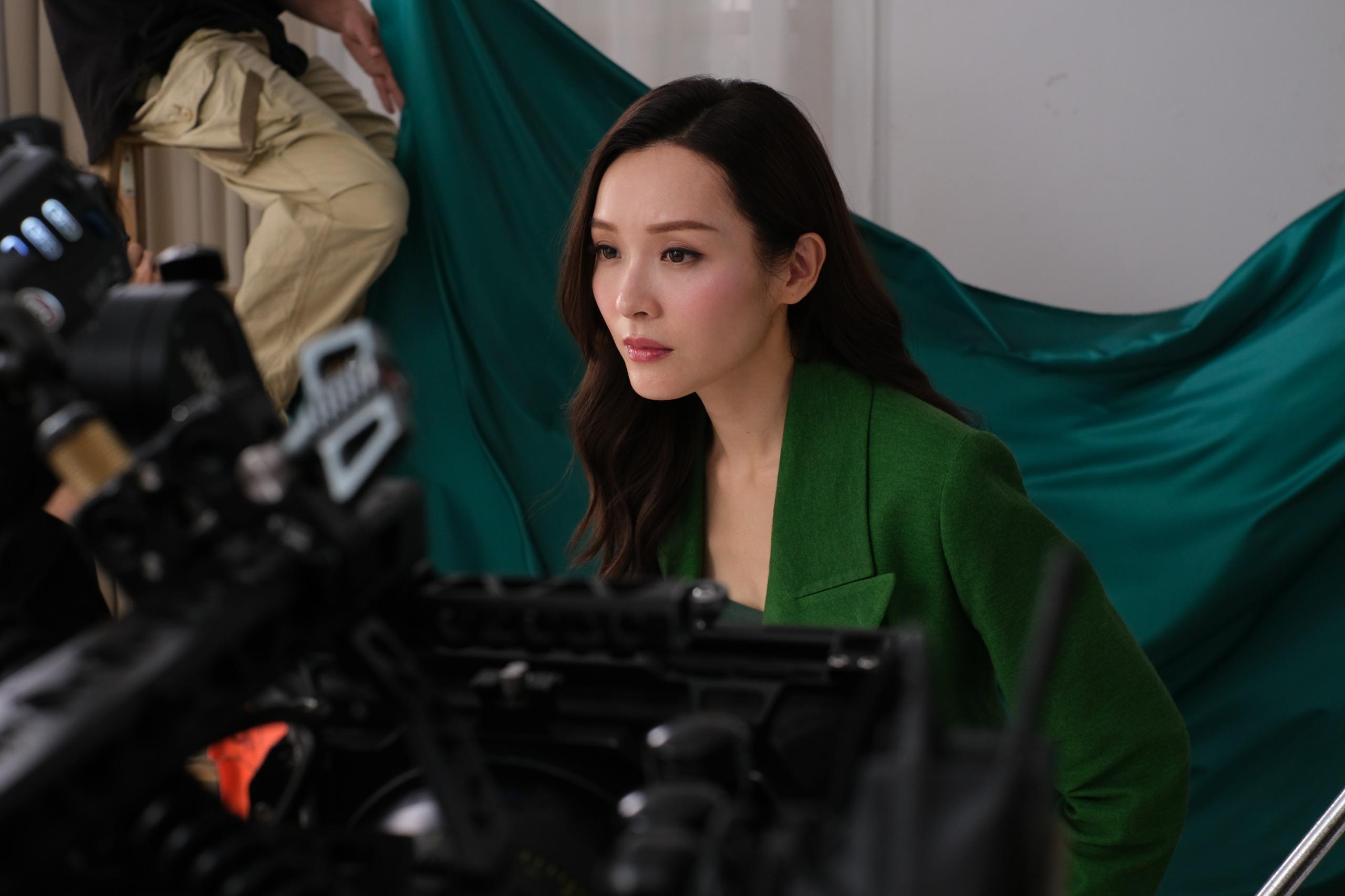 李佳芯表示萬千星輝頒獎典禮現階段只是初選,對自己有信心。