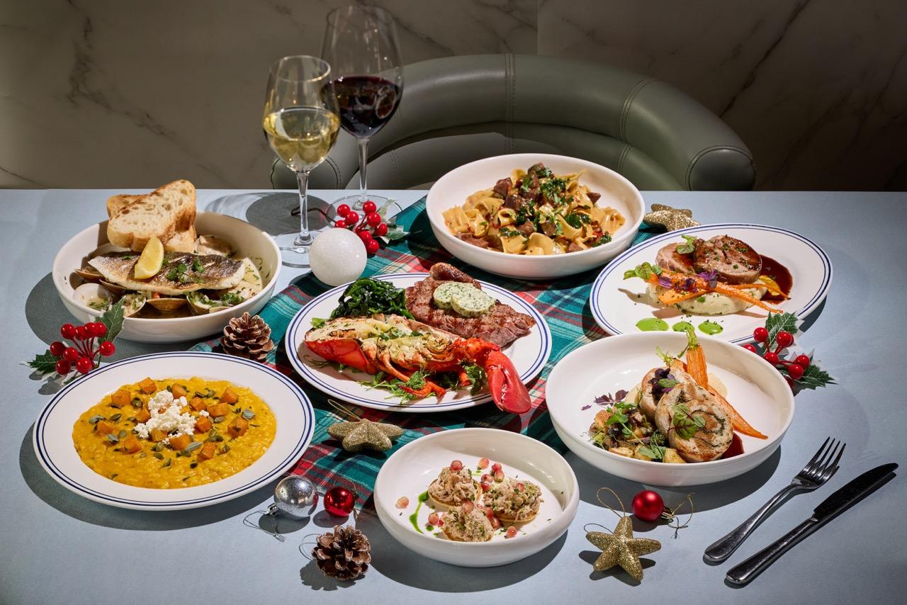 三道菜節慶晚餐($338/位起)