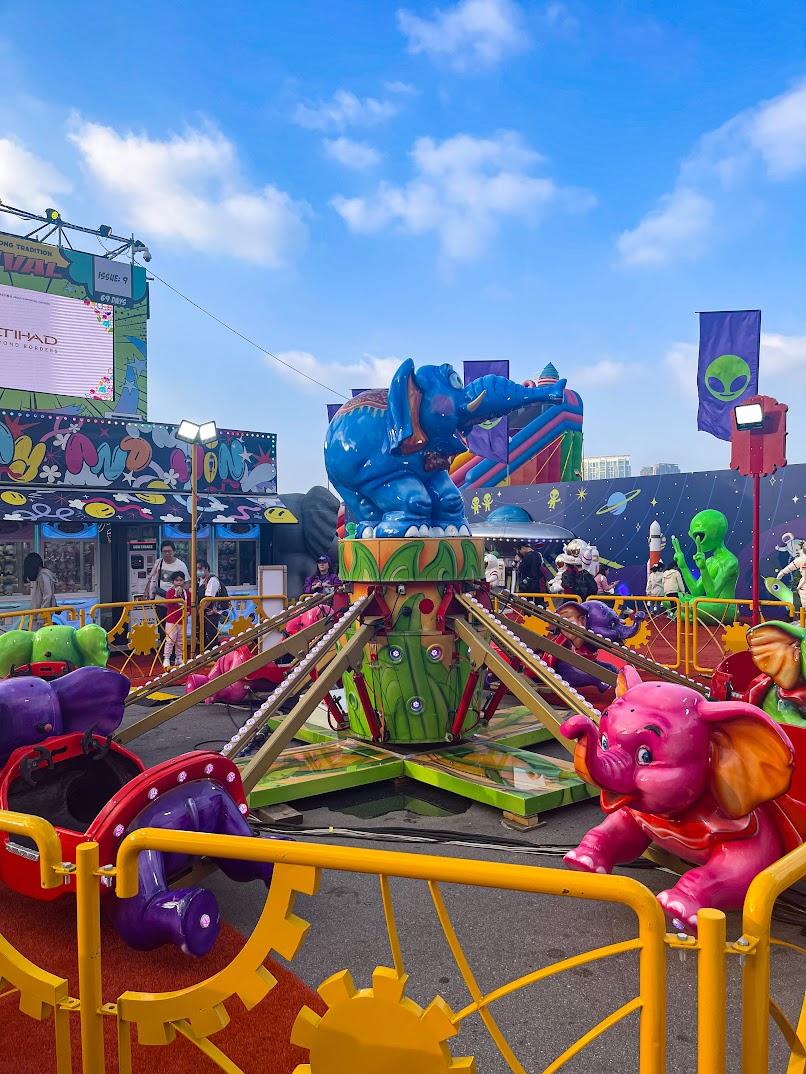 多達53款機動及攤位遊戲