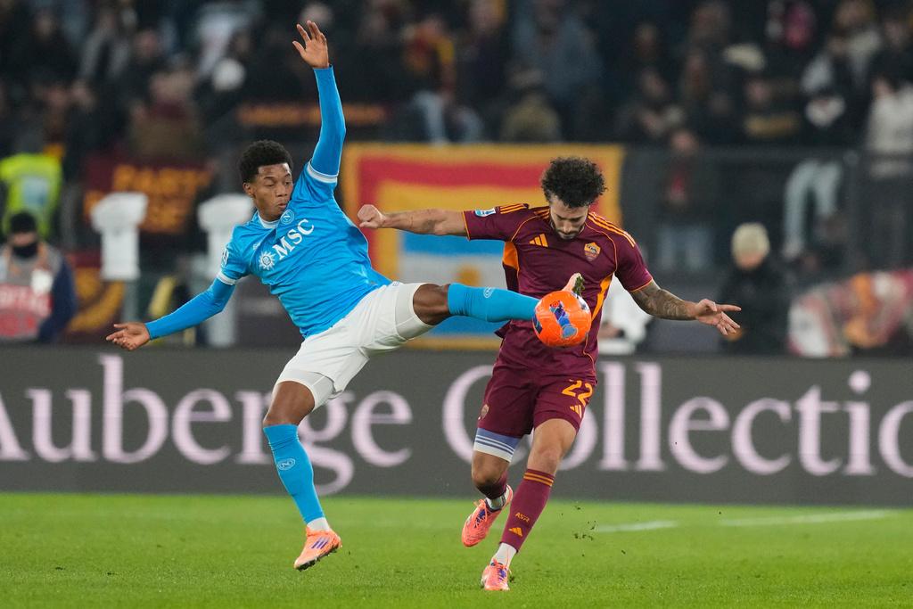 拿玻里1:0贏羅馬。(美聯社)