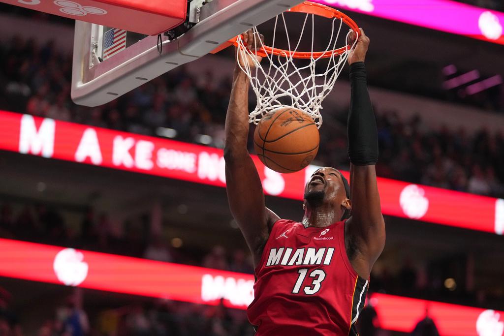 獨行俠118:108贏熱火。(美聯社)