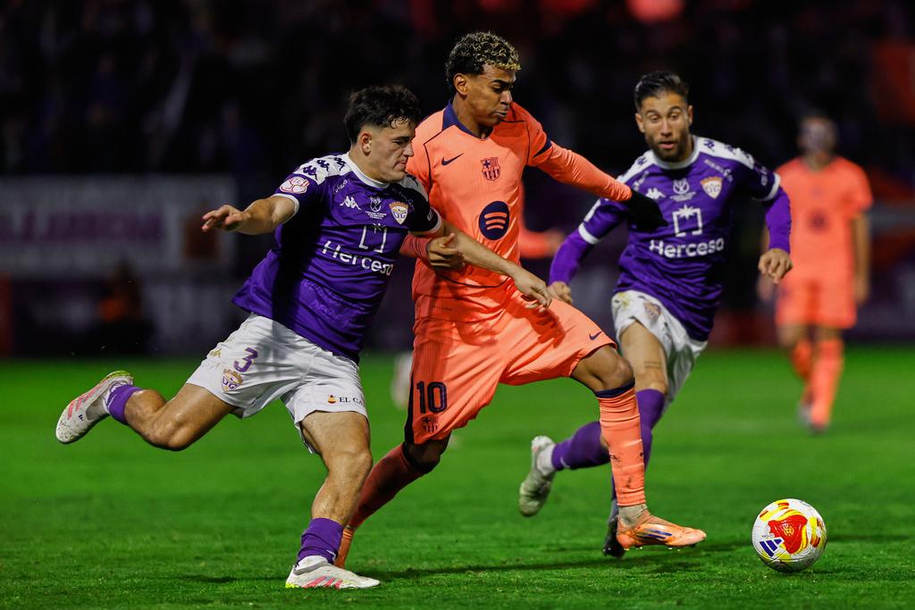 巴塞隆拿2:0贏CD瓜達拉哈拉。(美聯社)