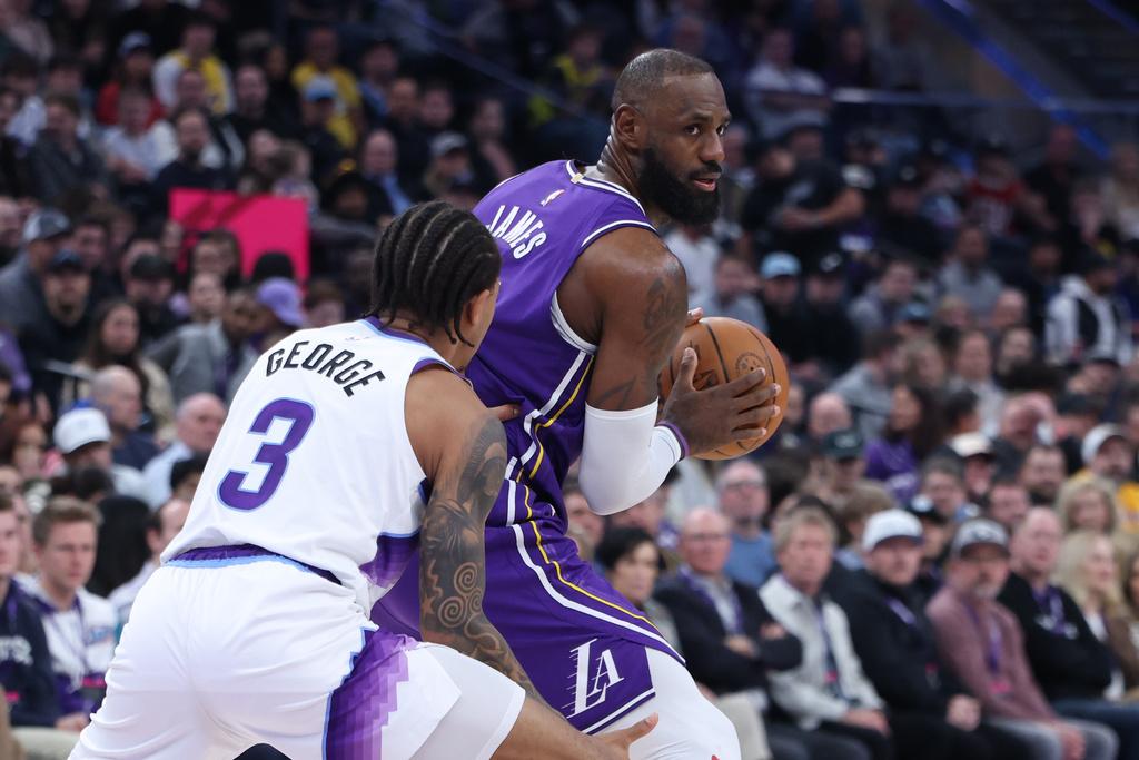 湖人143:135擊敗爵士。(美聯社)