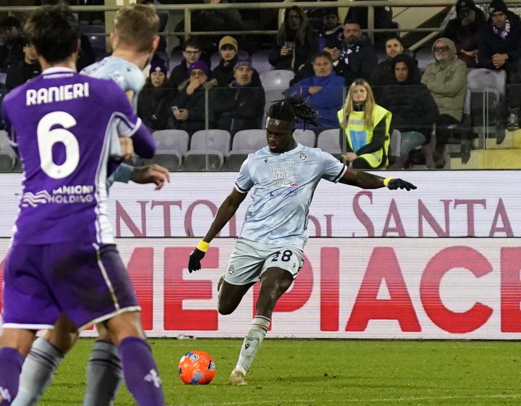 費倫天拿5:1贏烏甸尼斯。(美聯社)