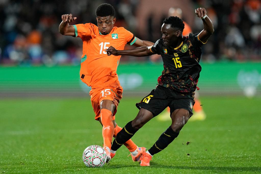 科特迪瓦1:1賽和喀麥隆。(美聯社)