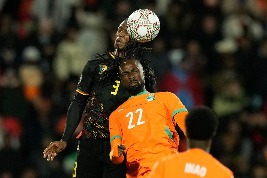 科特迪瓦1:1賽和喀麥隆。(美聯社)