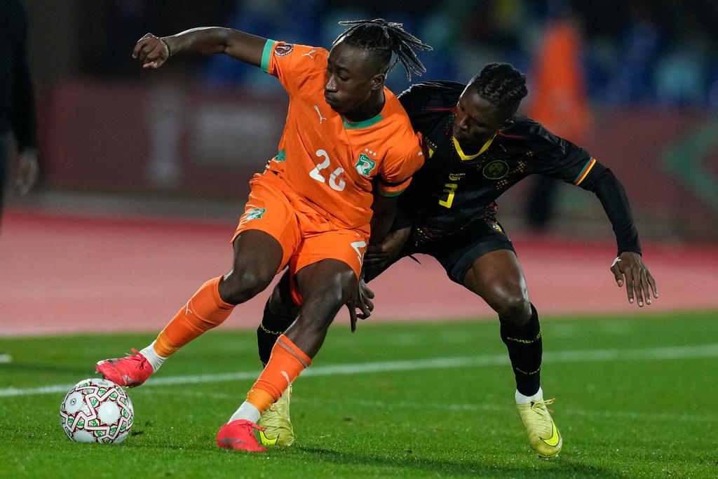 科特迪瓦1:1賽和喀麥隆。(美聯社)