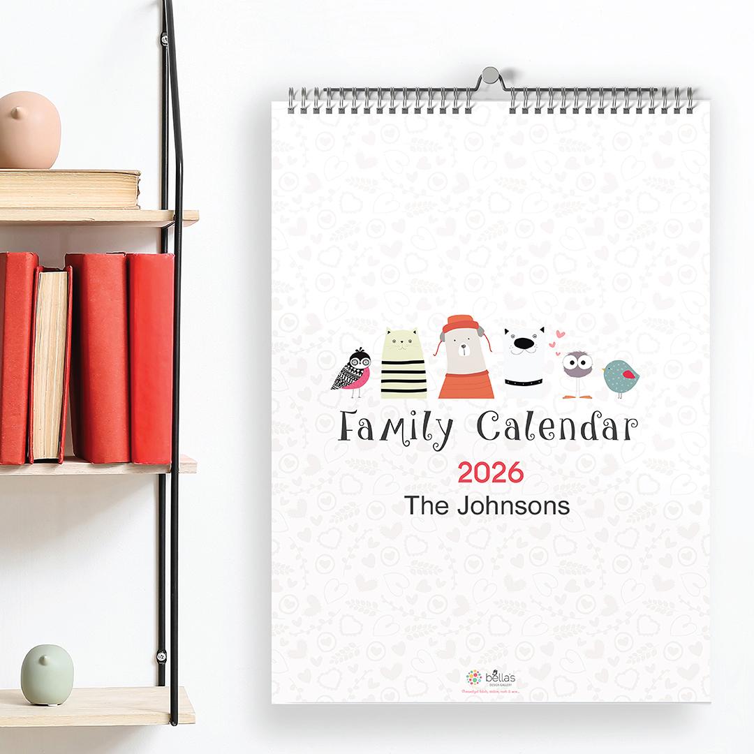 聖誕交換禮物推介|BELLA'S DESIGN GALLERY 2026 個人化月曆