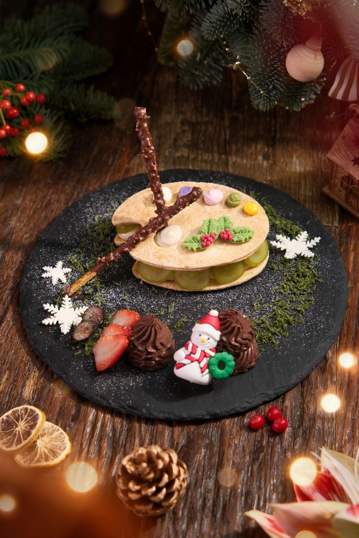 繽紛調色盤拿破崙(雙人套餐甜品)