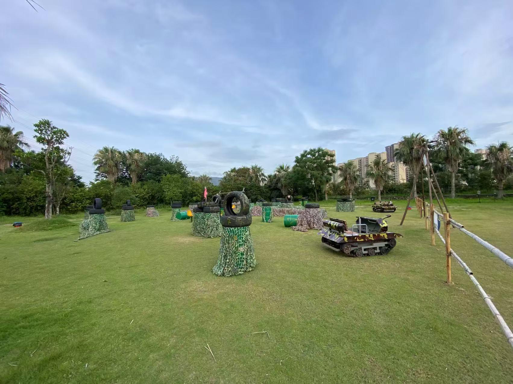 珠海超越越野車基地:野外 CS 槍戰