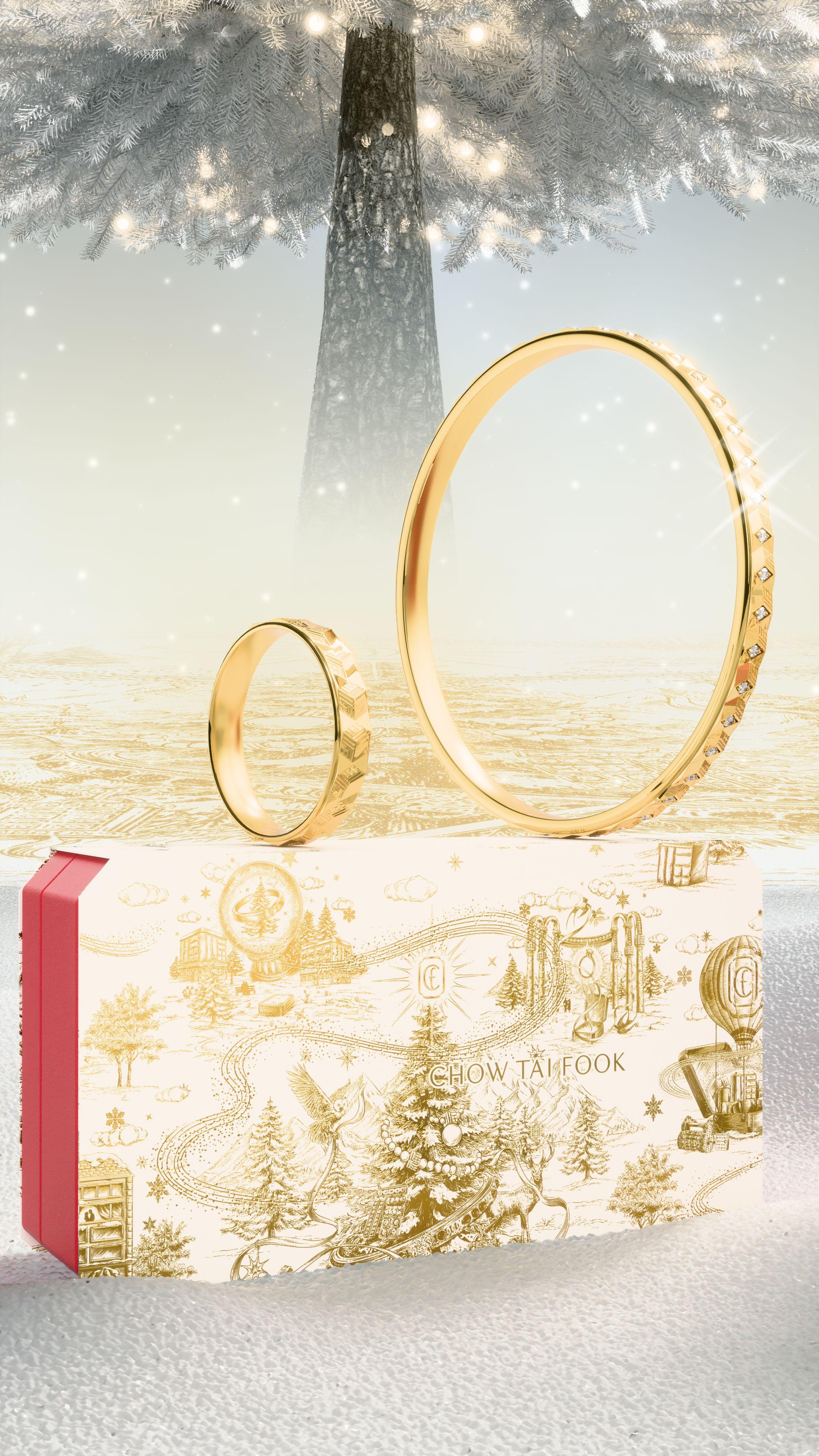 周大福傳福系列以古代「鎖子甲」為靈感。