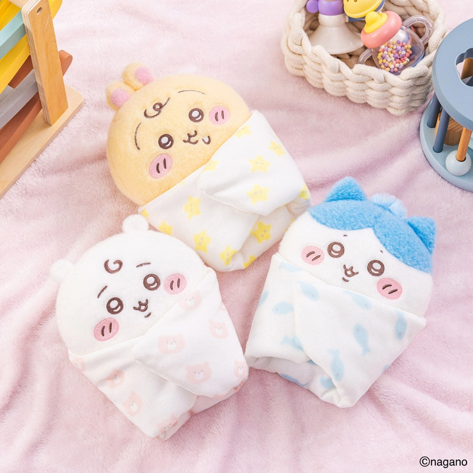 Chiikawa Baby 包巾公仔