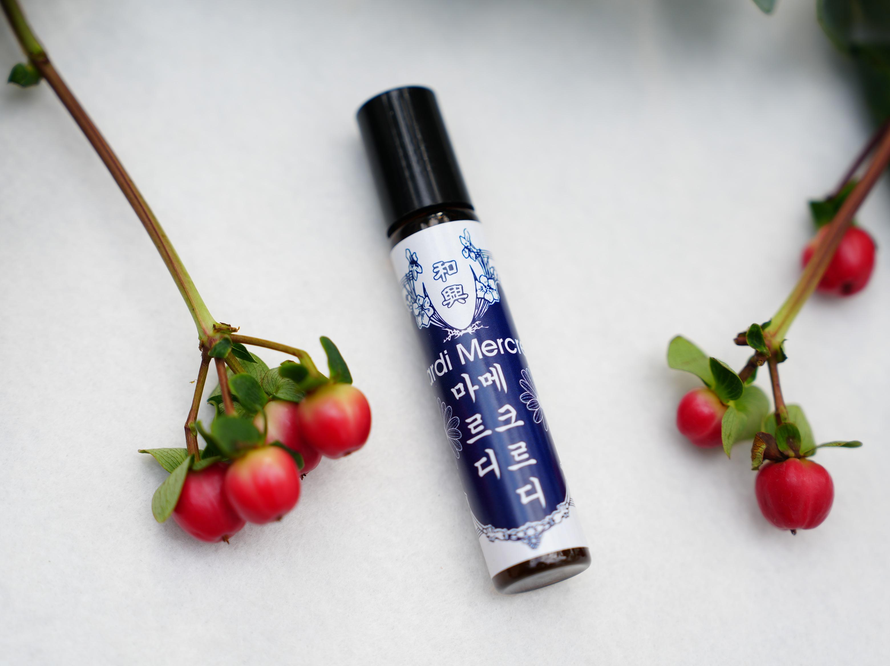 Mardi Mercredi首次聯乘「和興」,推出薰衣草天然精油滾珠瓶。