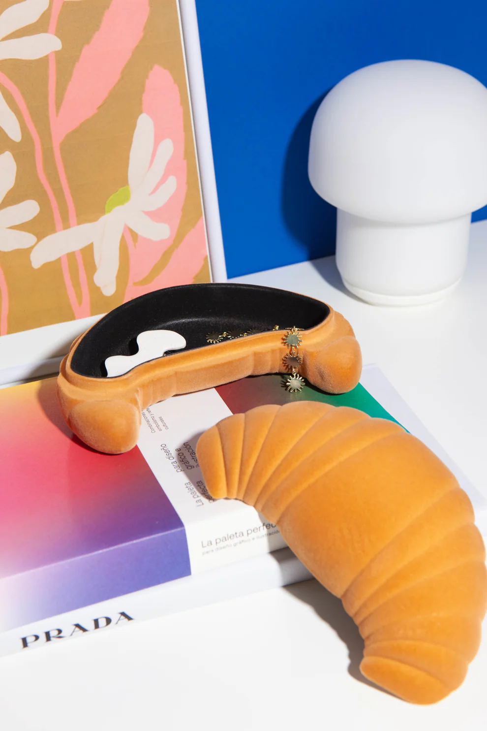 聖誕交換禮物推介|DOIY 牛角包收納盒 $190