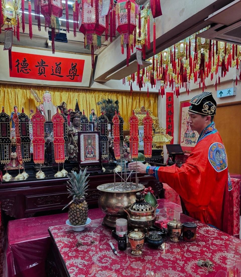 曾展望是七品道士。