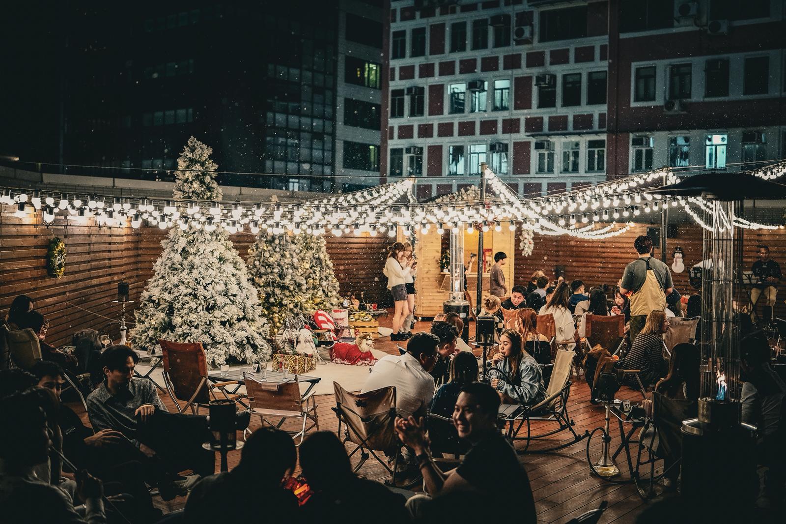 飄雪樂園期間限定至1月1日。