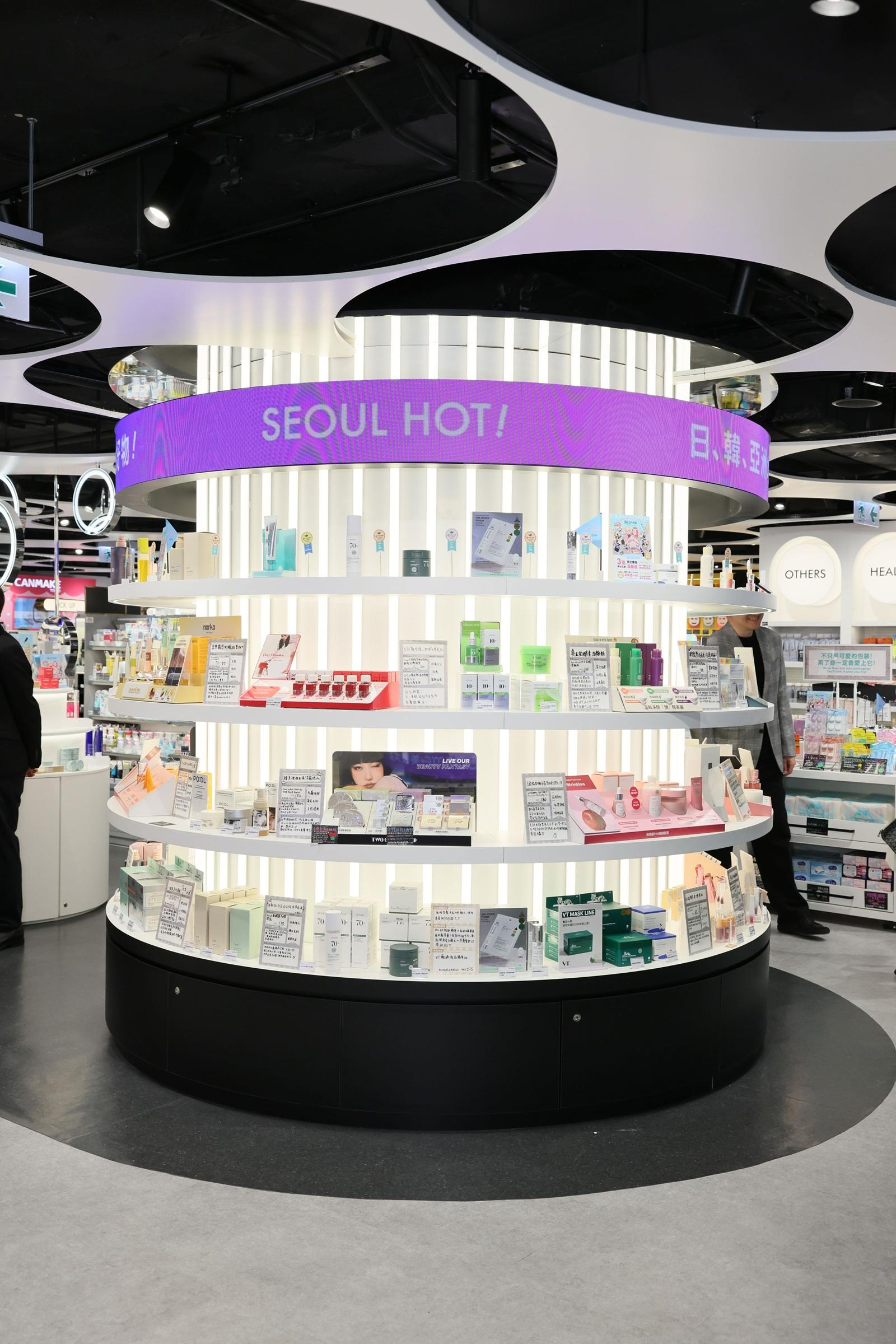 @cosme HONG KONG 旗艦店亮點|多個日韓牌子首度進駐