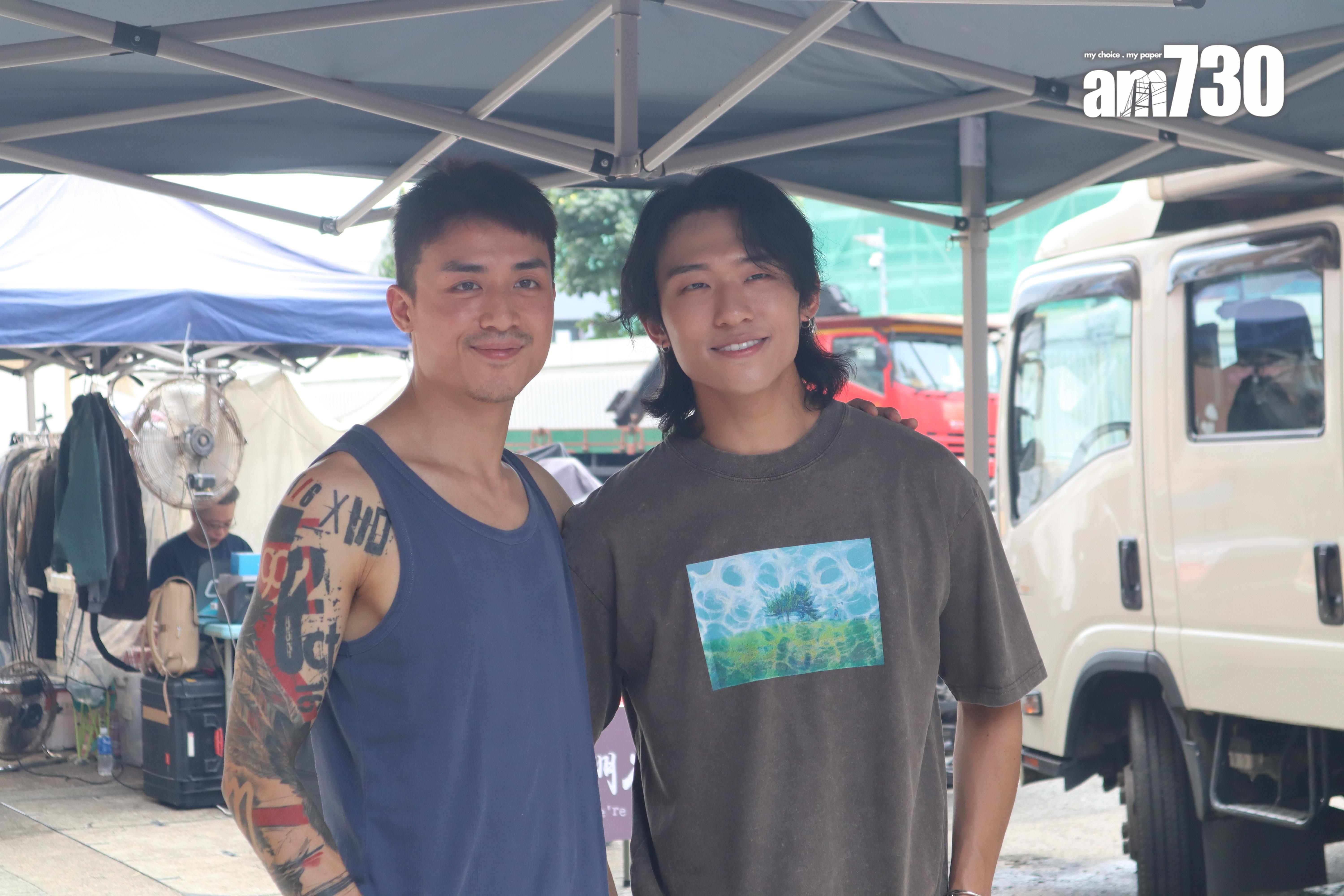 AK江𤒹生和ANSONBEAN在電影《我們不是什麼》演情侶。