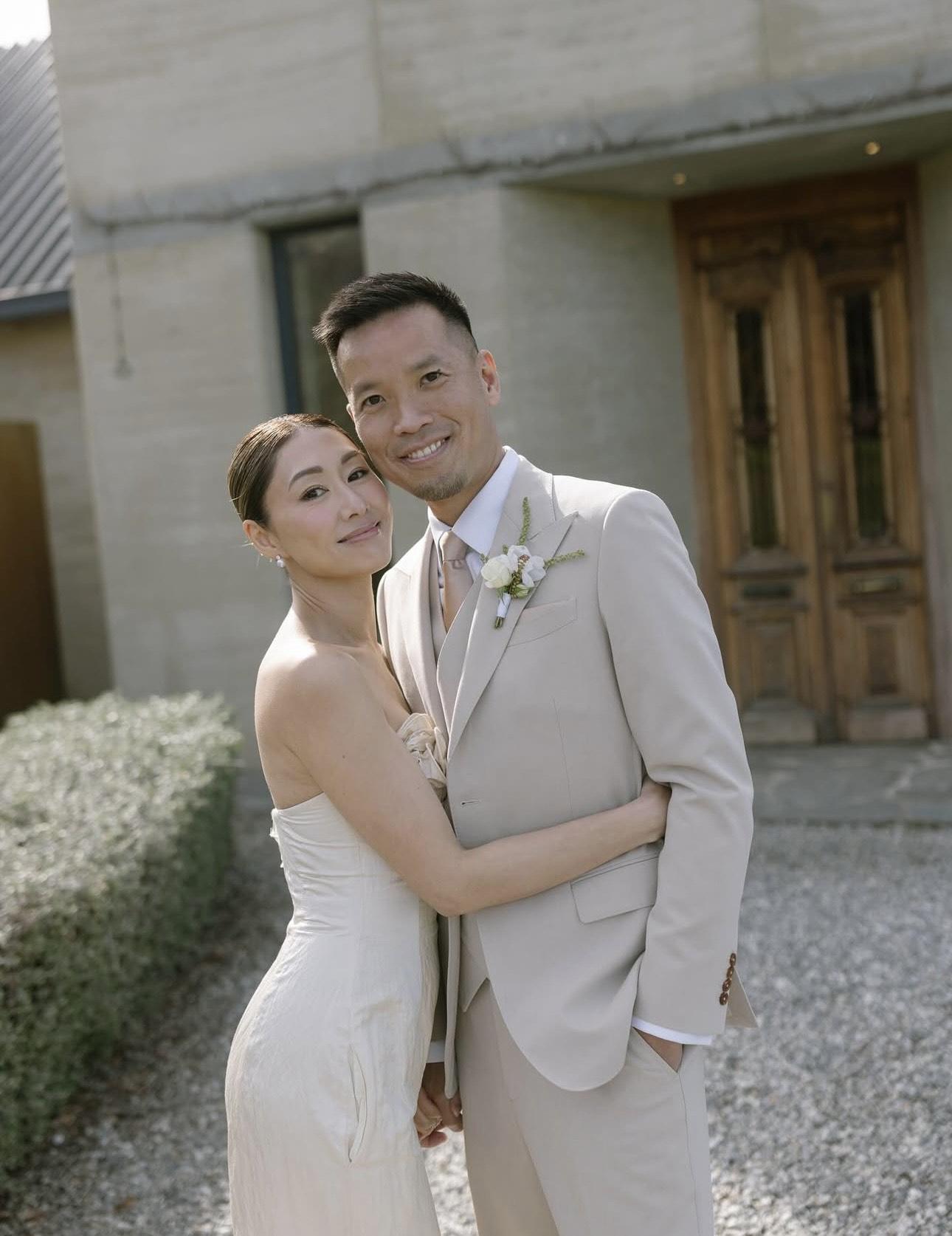 胡定欣透露已經享受完度蜜月之旅。