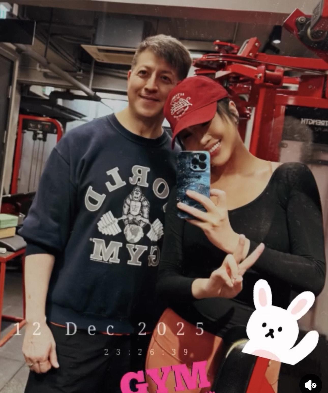 Rocky在社交網認愛曬合照。