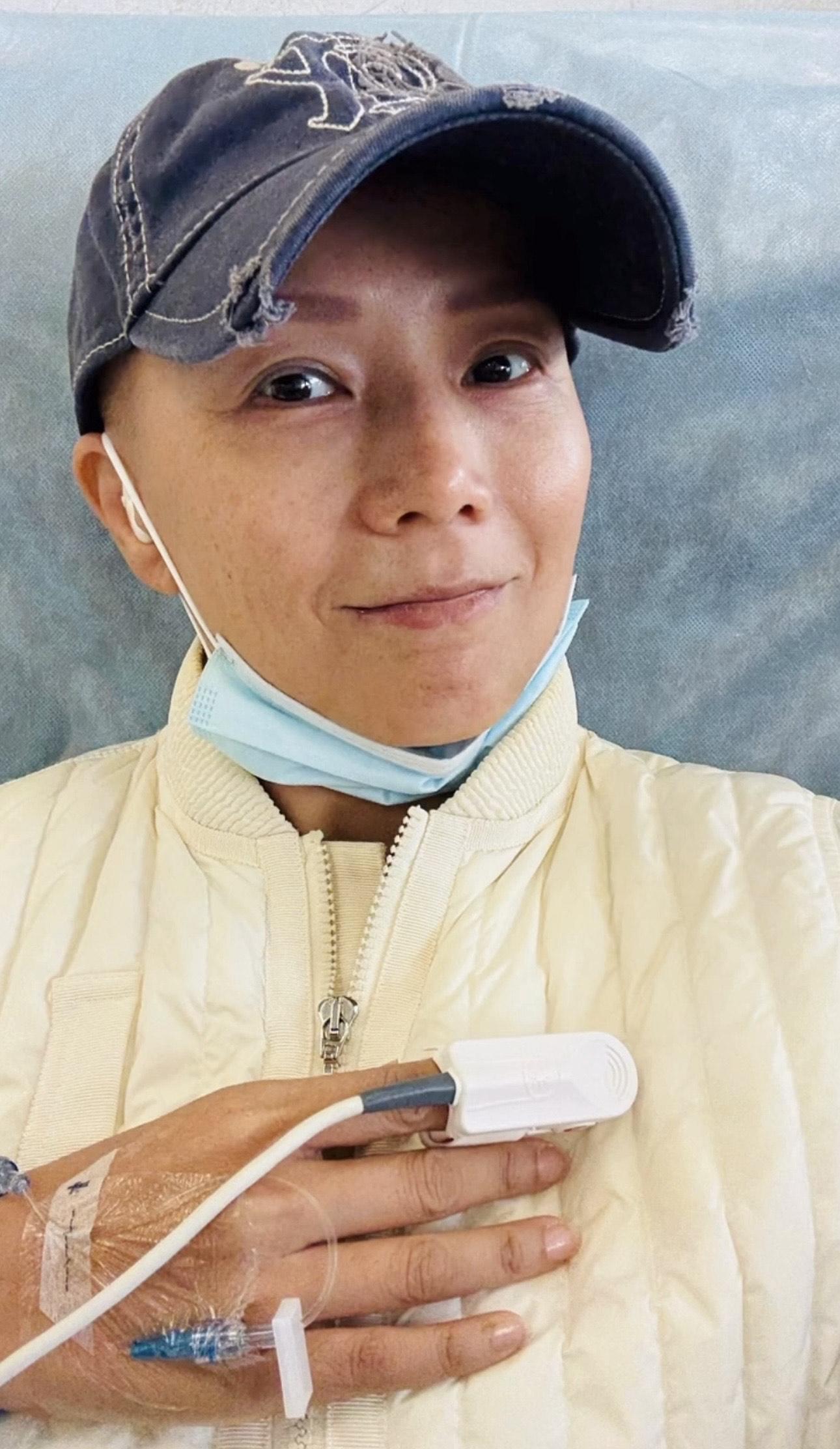 吳文忻抱正念面對。