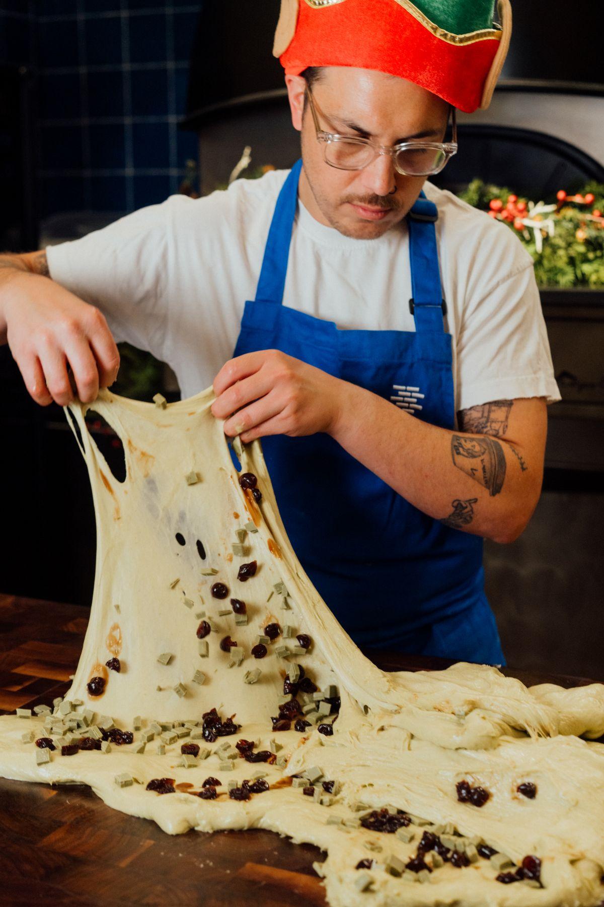 新任研發部總監Jonny Pisanelli剛贏得創新Panettone(意大利傳統聖誕節麵包)組金獎。