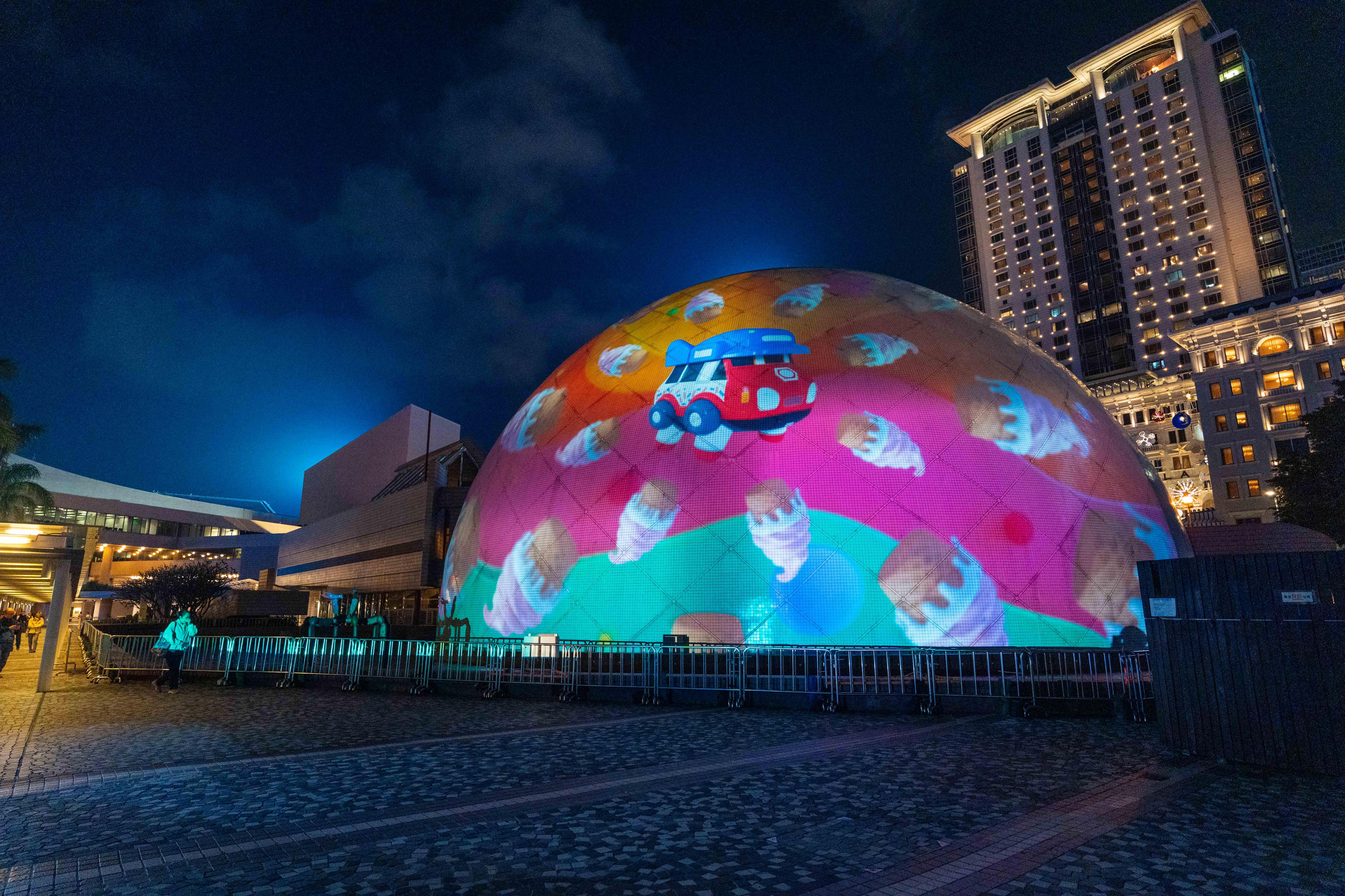 Merry Balloon太空館光影匯演