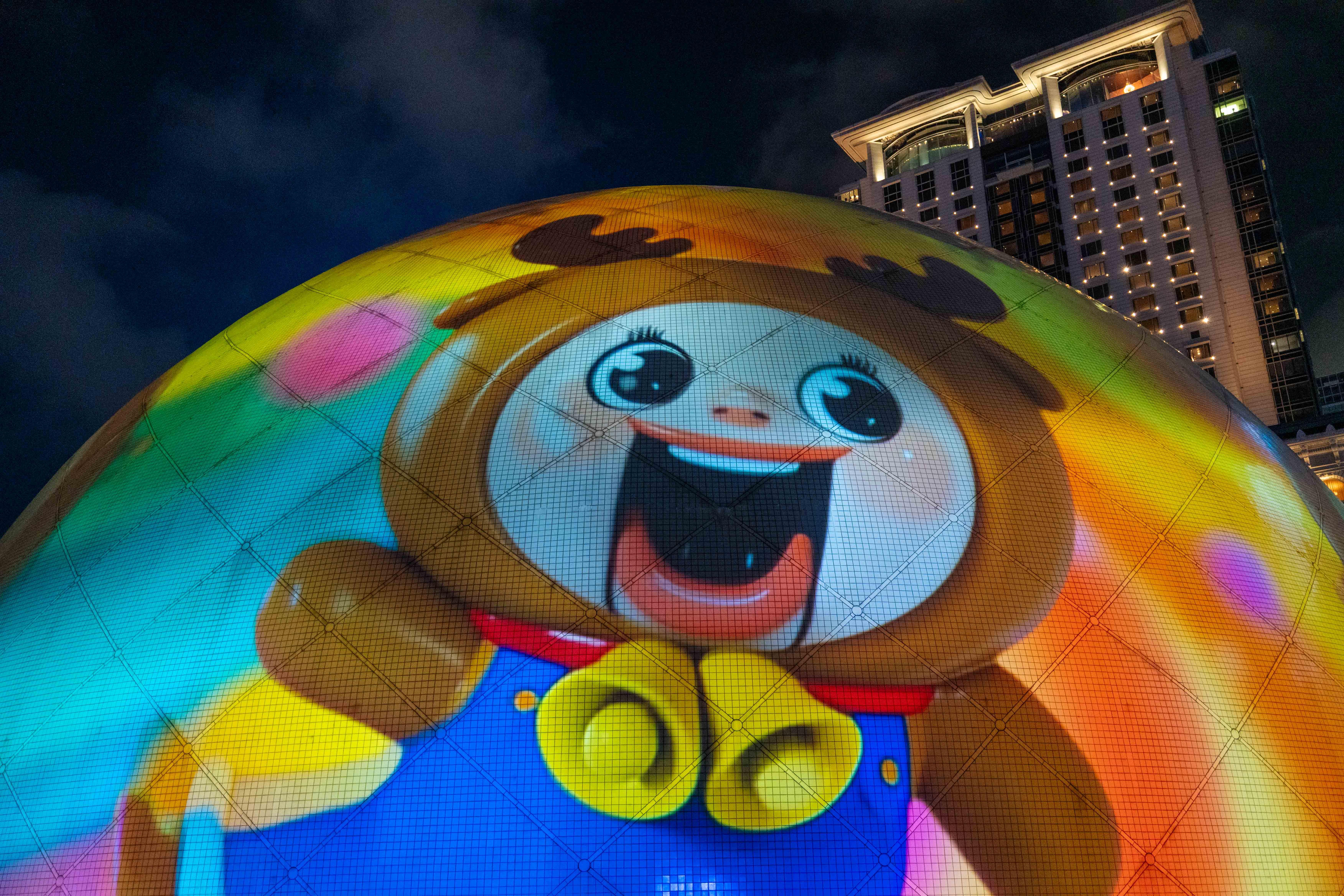 Merry Balloon太空館光影匯演