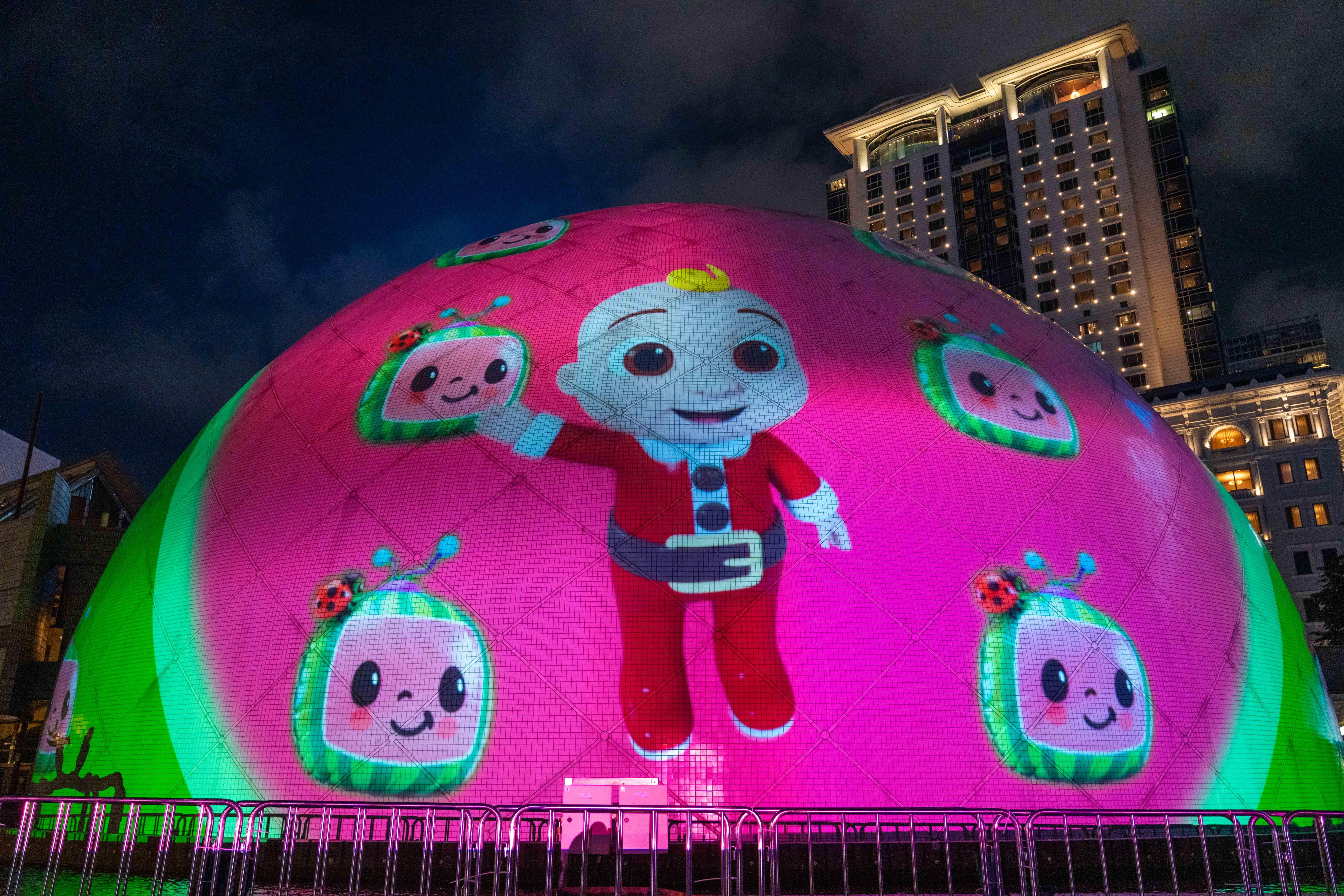 Merry Balloon太空館光影匯演