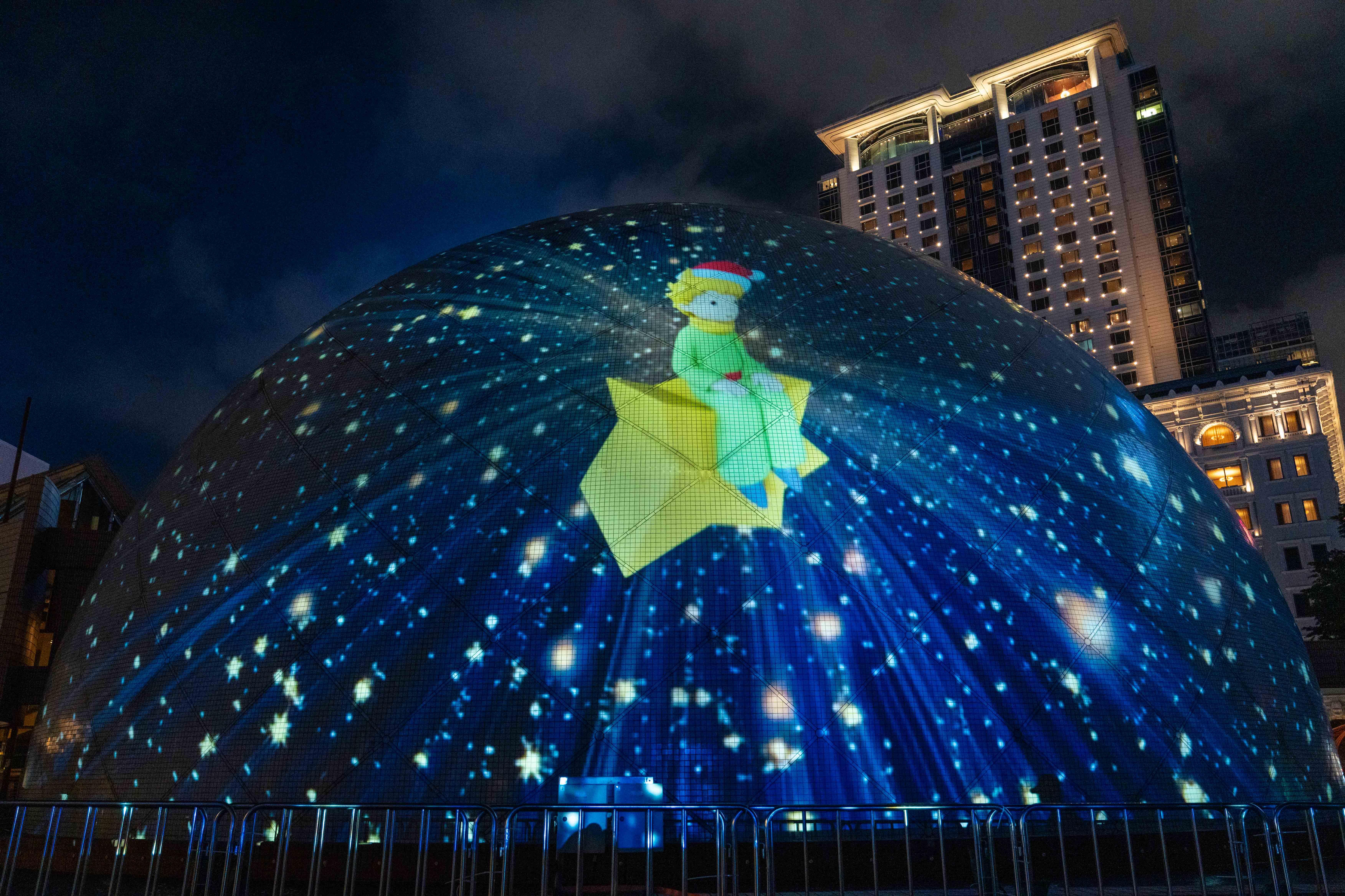 Merry Balloon太空館光影匯演