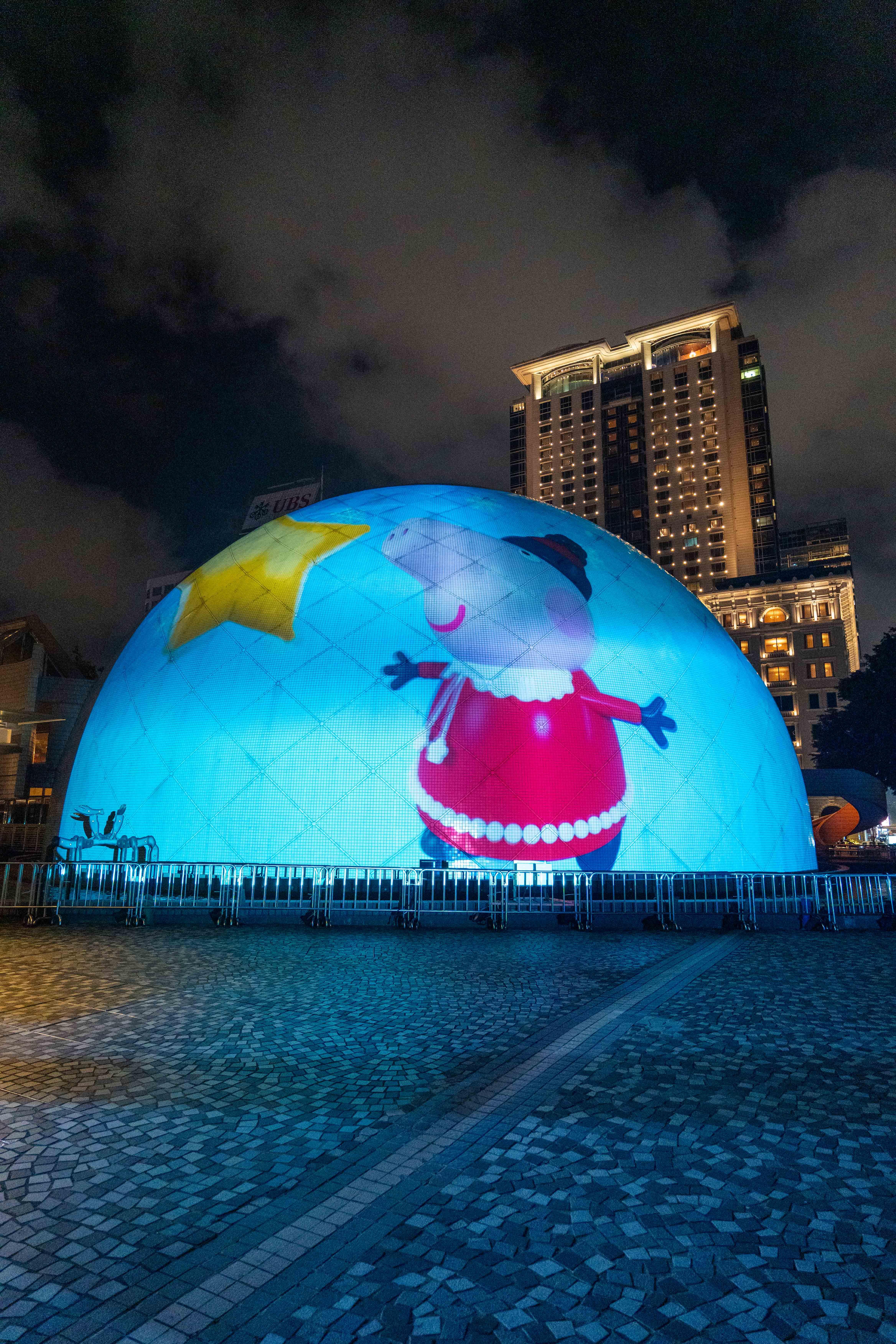 Merry Balloon太空館光影匯演