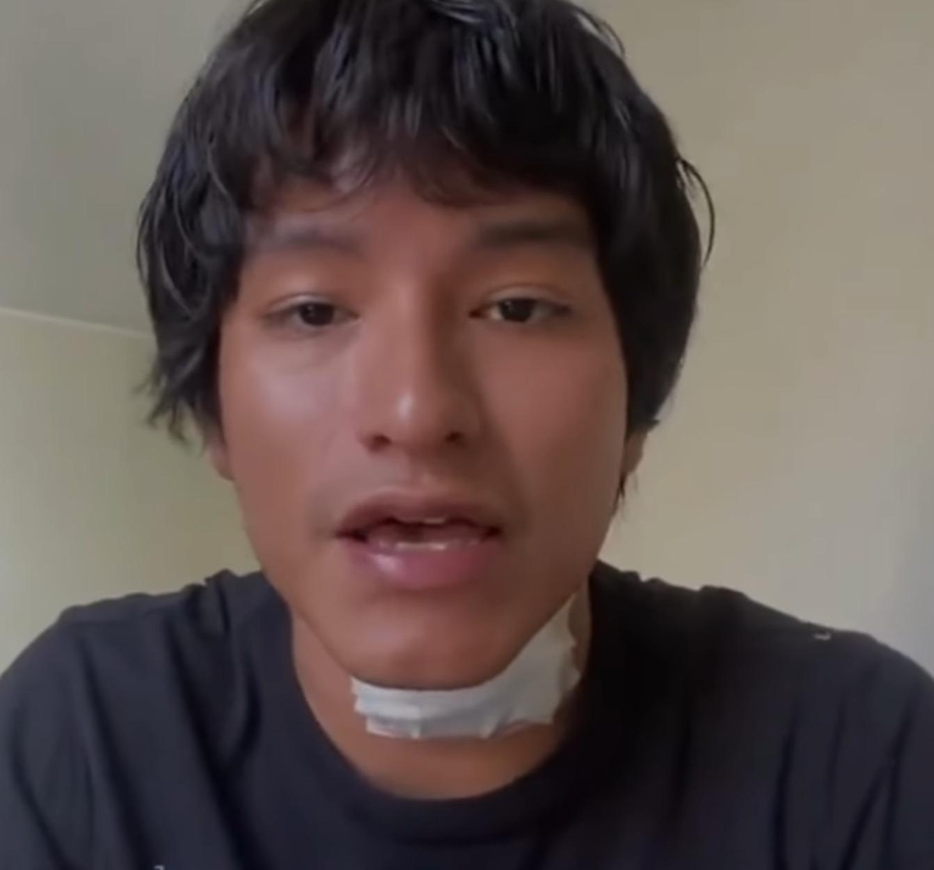 Mi Mejor Amigo Scott主音蘇亞雷斯(Carlos Suarez)送院後,2日前在醫院拍片報平安。