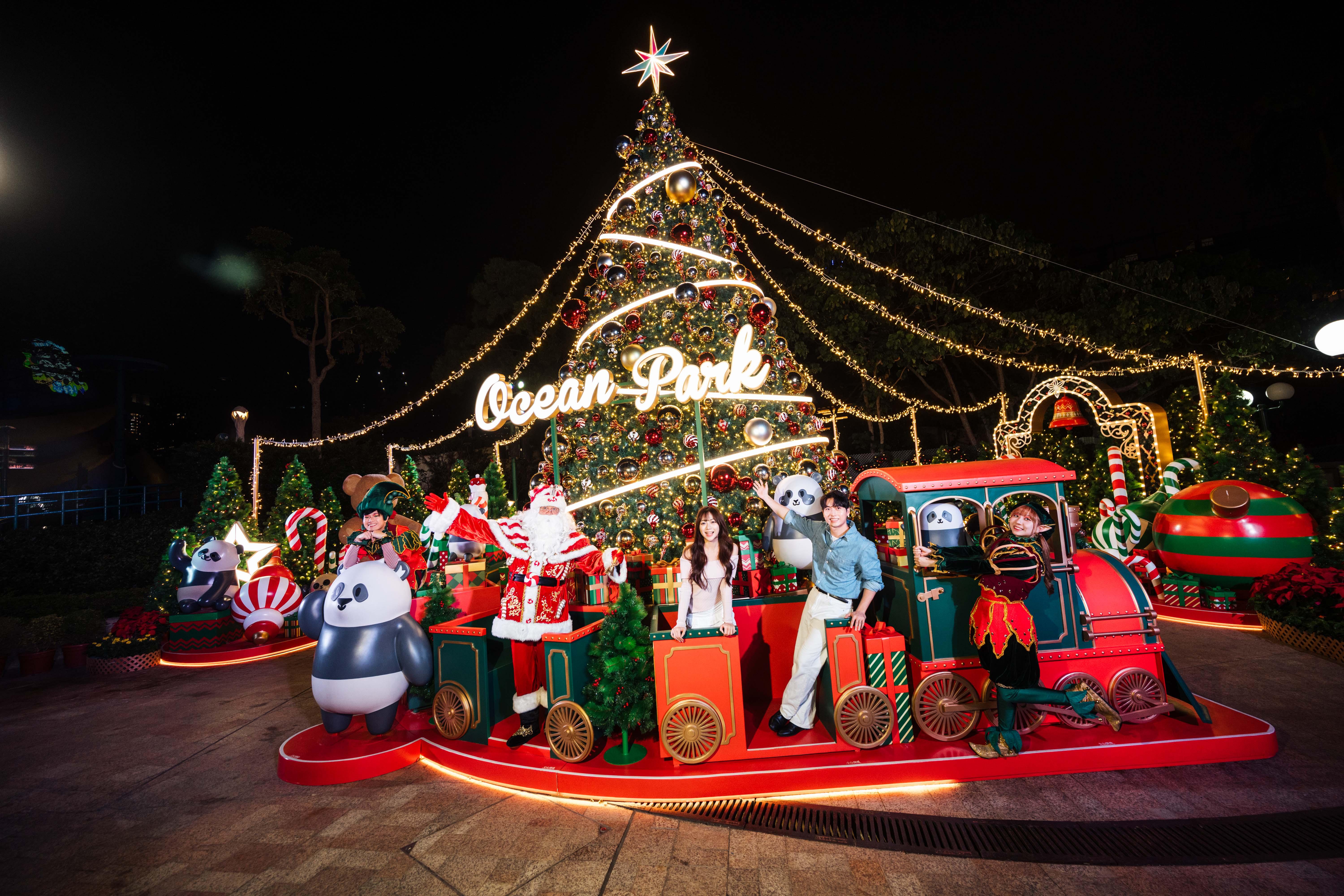 海洋公園6 米高聖誕樹