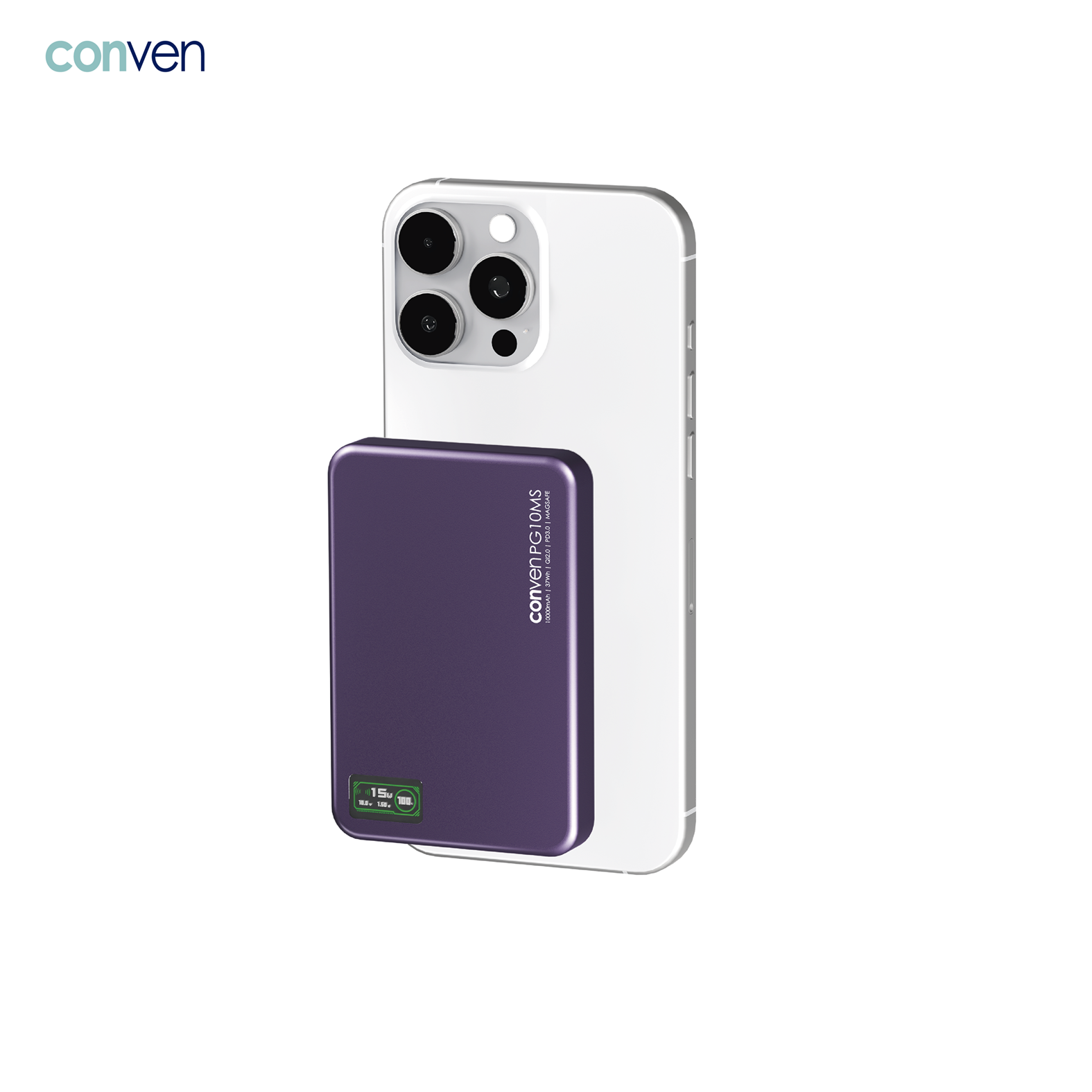 聖誕交換禮物推介|CONVEN 10000mAhQI2外置電池 $278