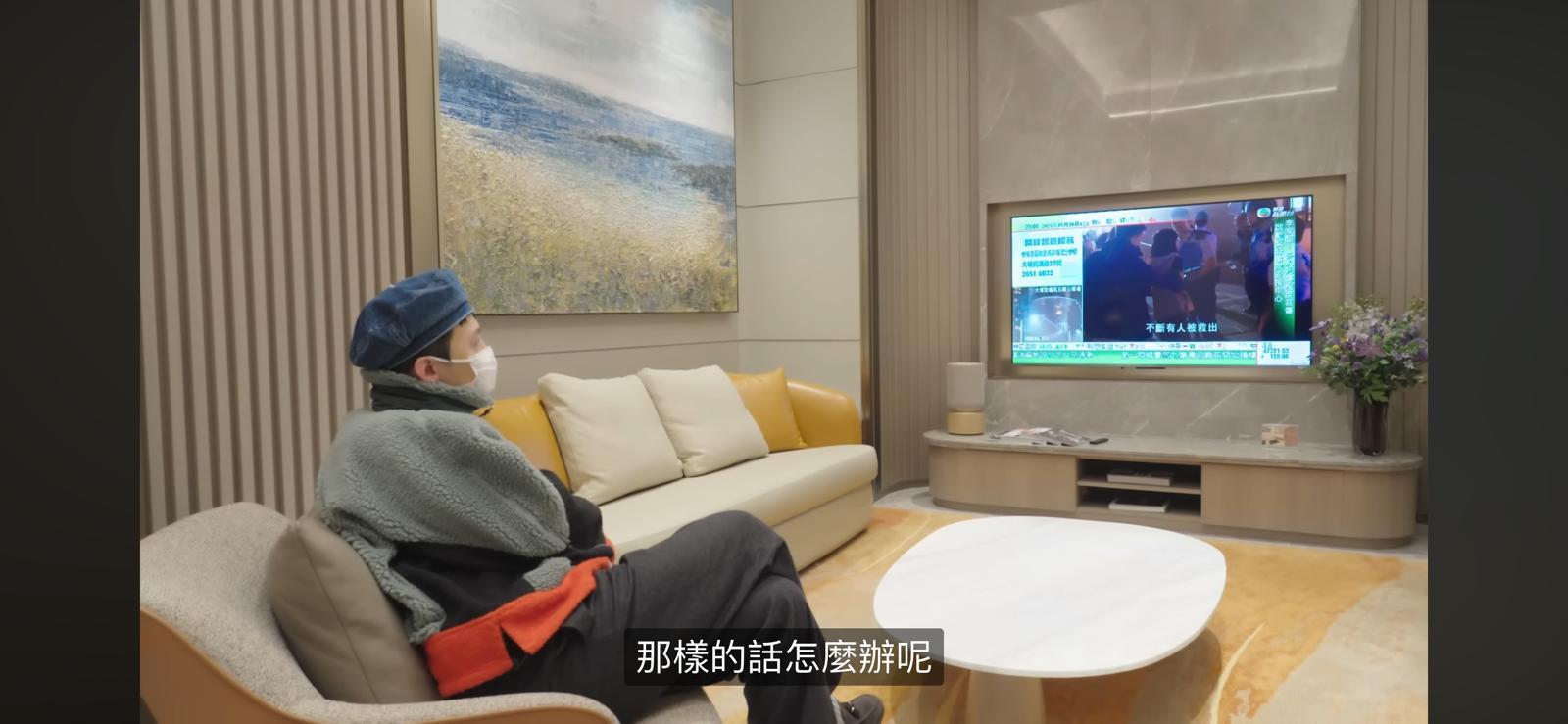 GD看到新聞報道後,心情很凝重。