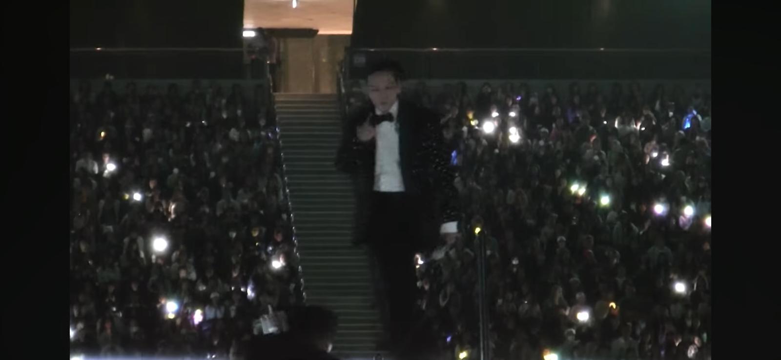 GD演出欠順利,令他不悅。