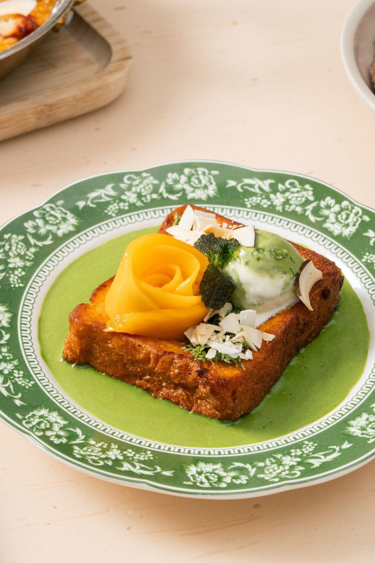 班蘭抹茶雪糕法式吐司(歡聚分享套餐之甜品)