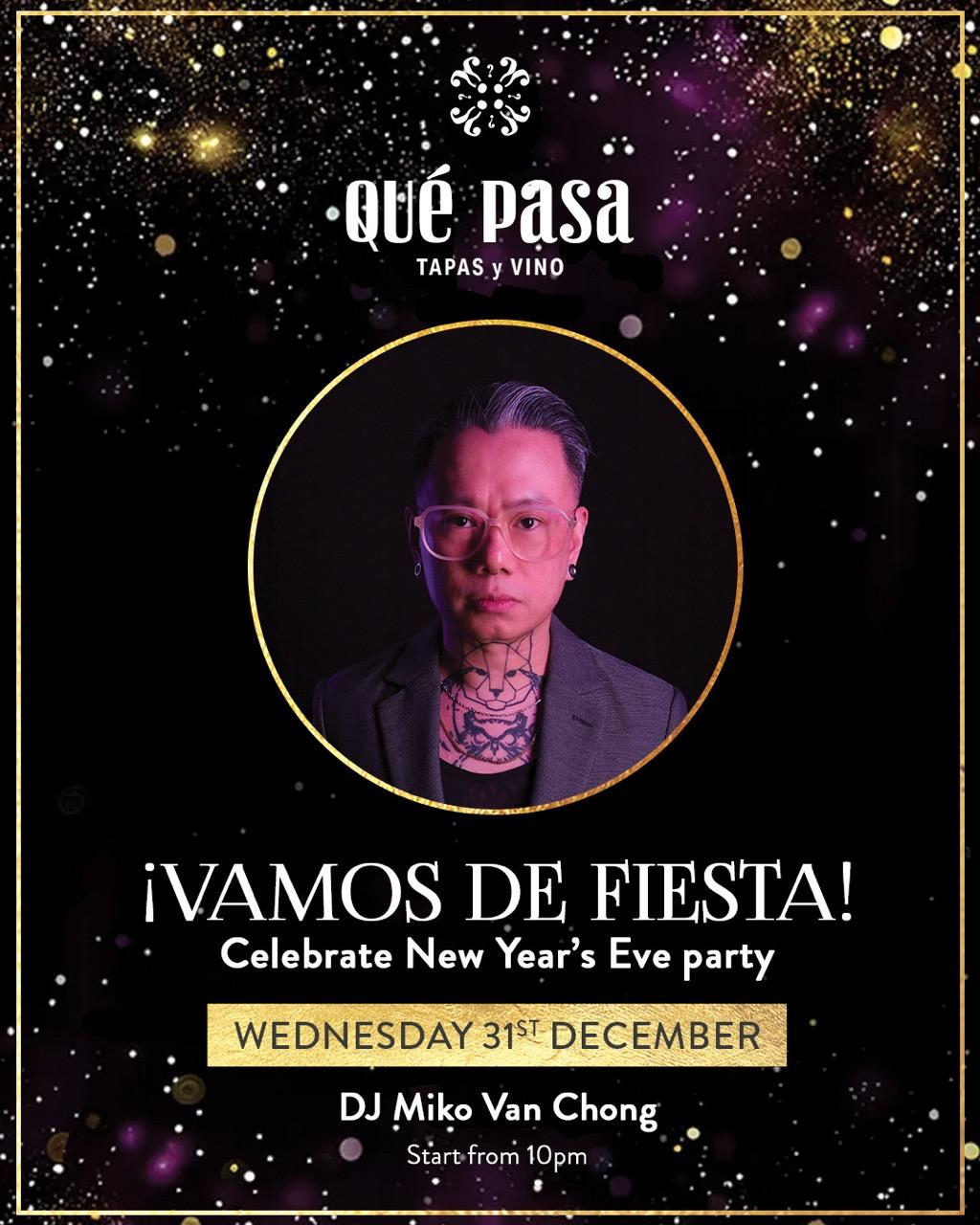 本地知名DJ及音樂製作人Miko Van Chong現場打碟。