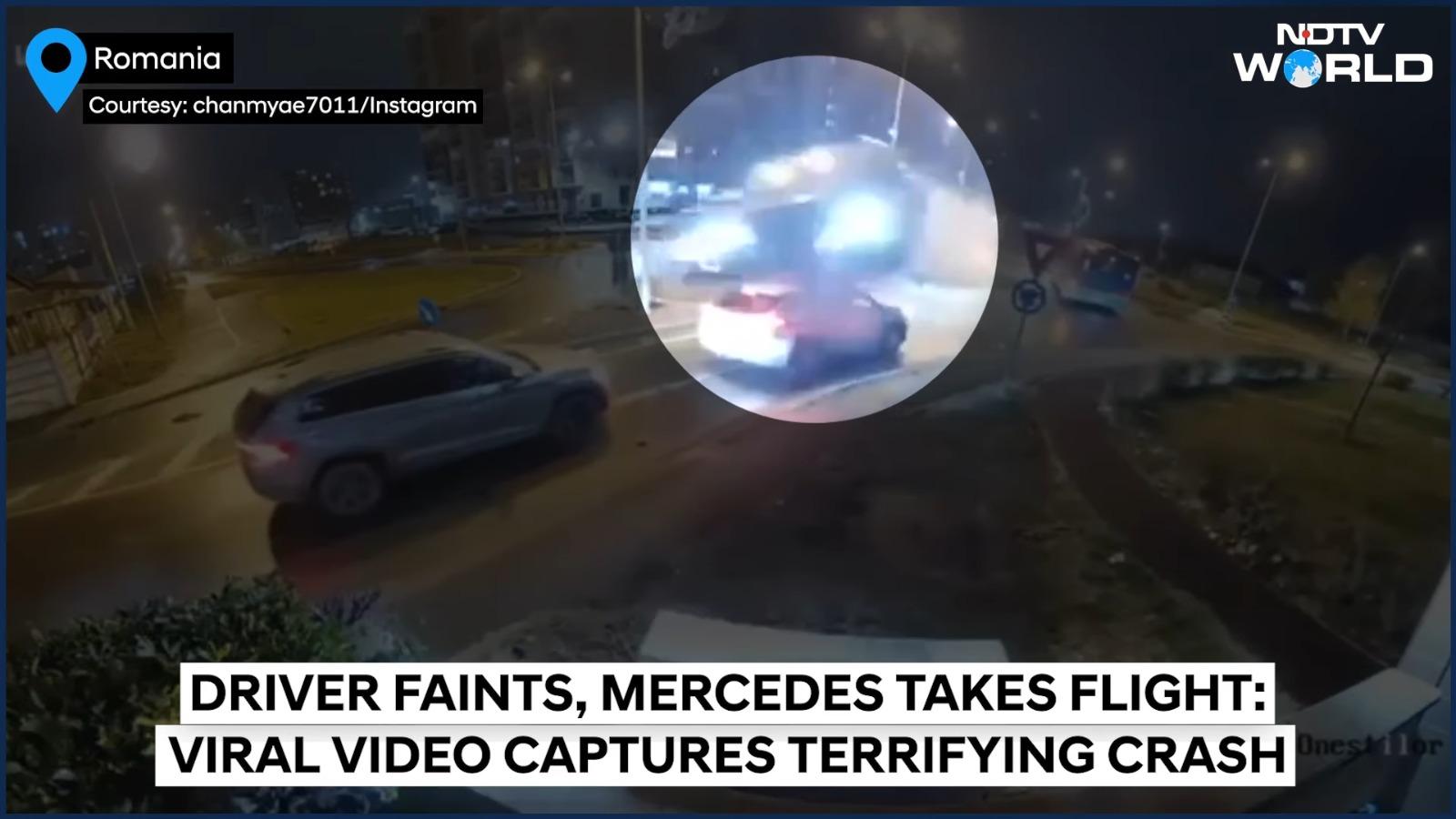 汽車超越最少兩輛逆線車輛。(影片截圖)