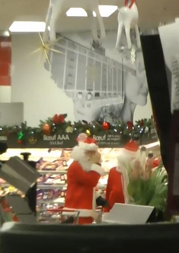 「巷弄羅賓漢」有人穿上聖誕老人裝扮犯案。