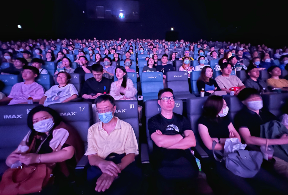 現時全港有54間戲院,約4萬個座位,較5年前減少約3千個。(中通社資料圖片)