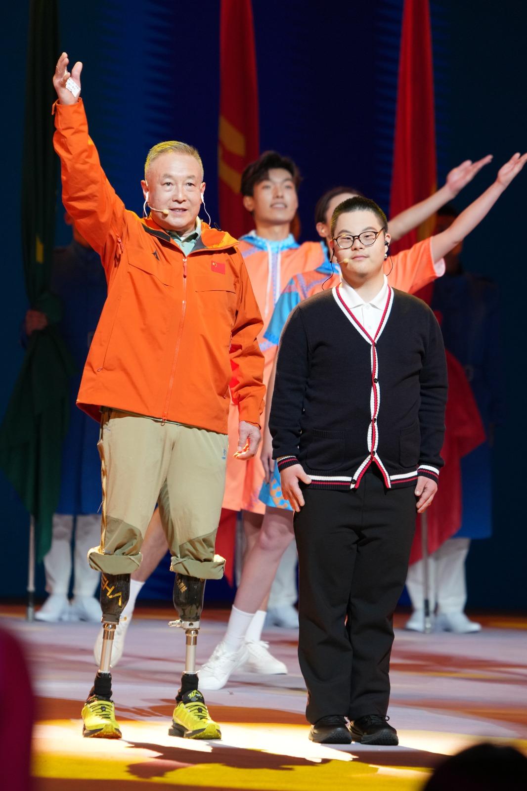 殘特奧會昨圓滿閉幕。(新華社)