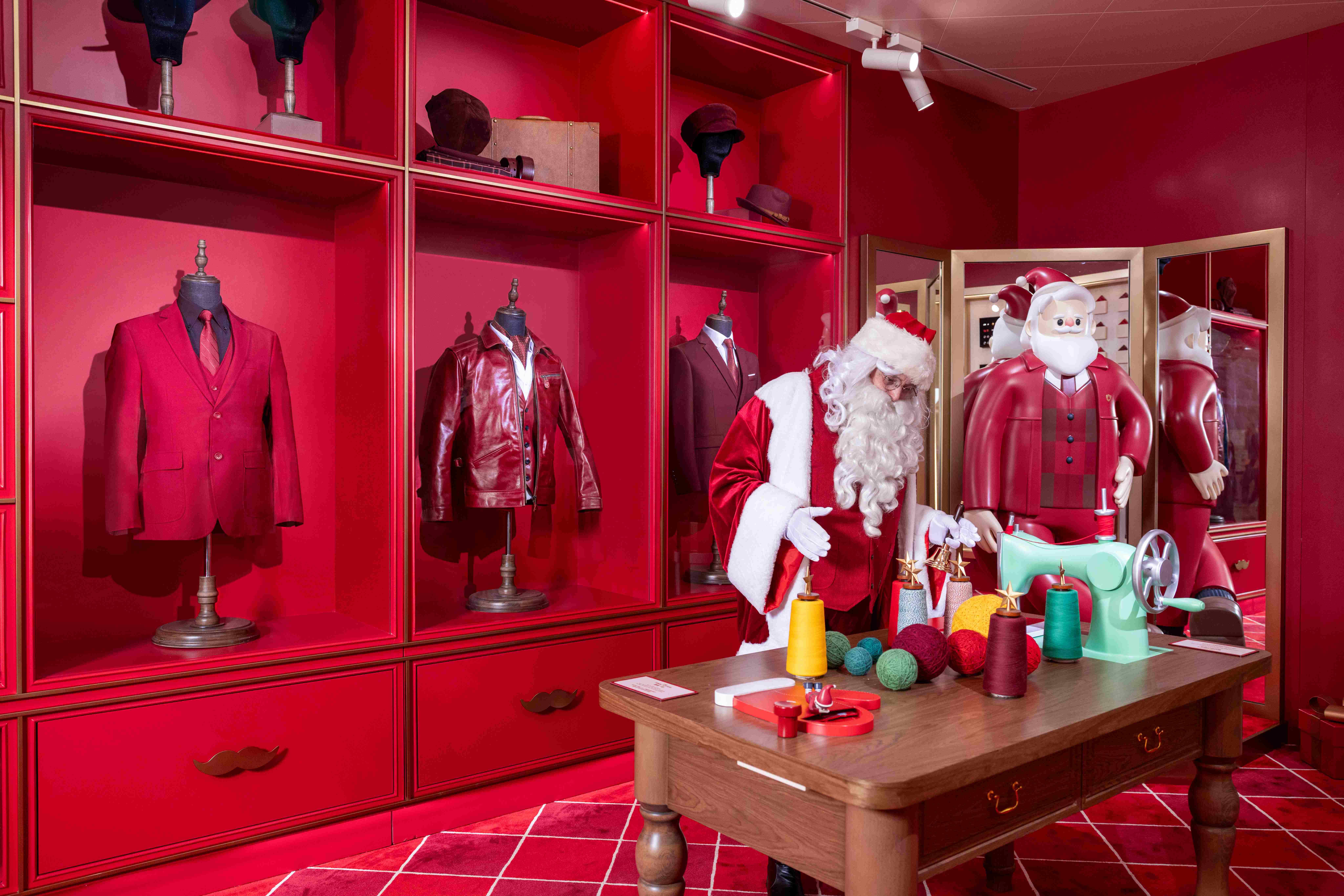 ifc商場「聖誕後勤總部」