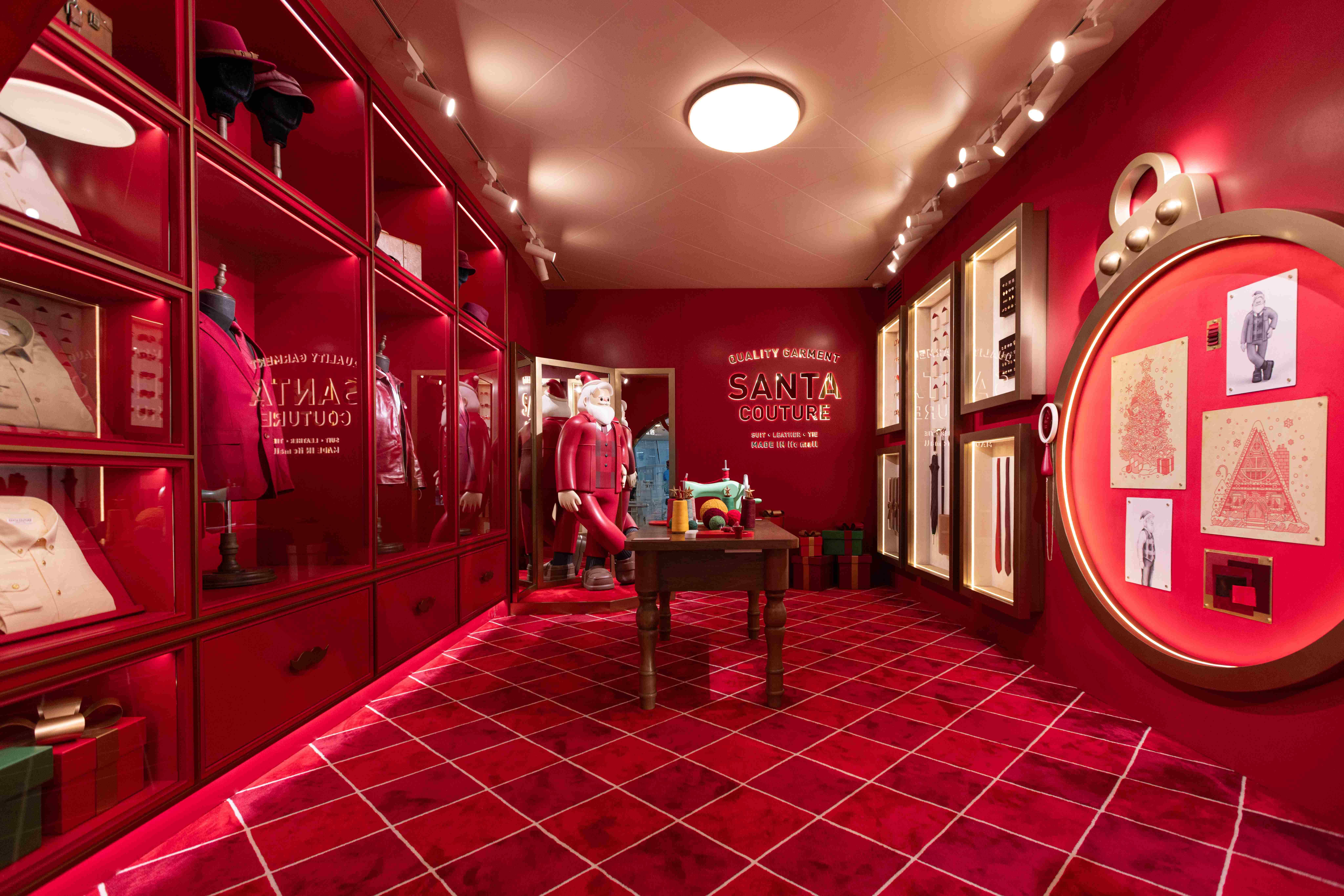 ifc商場「聖誕後勤總部」