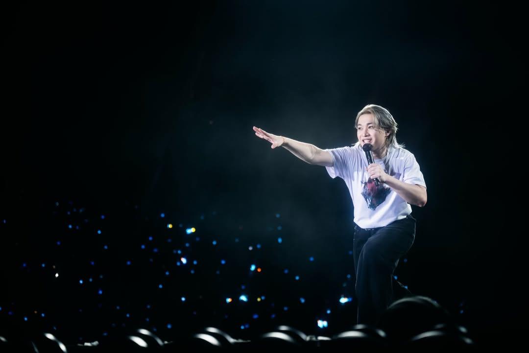 柳應廷在演唱會翻唱Moon Tang的《未來的歌》。