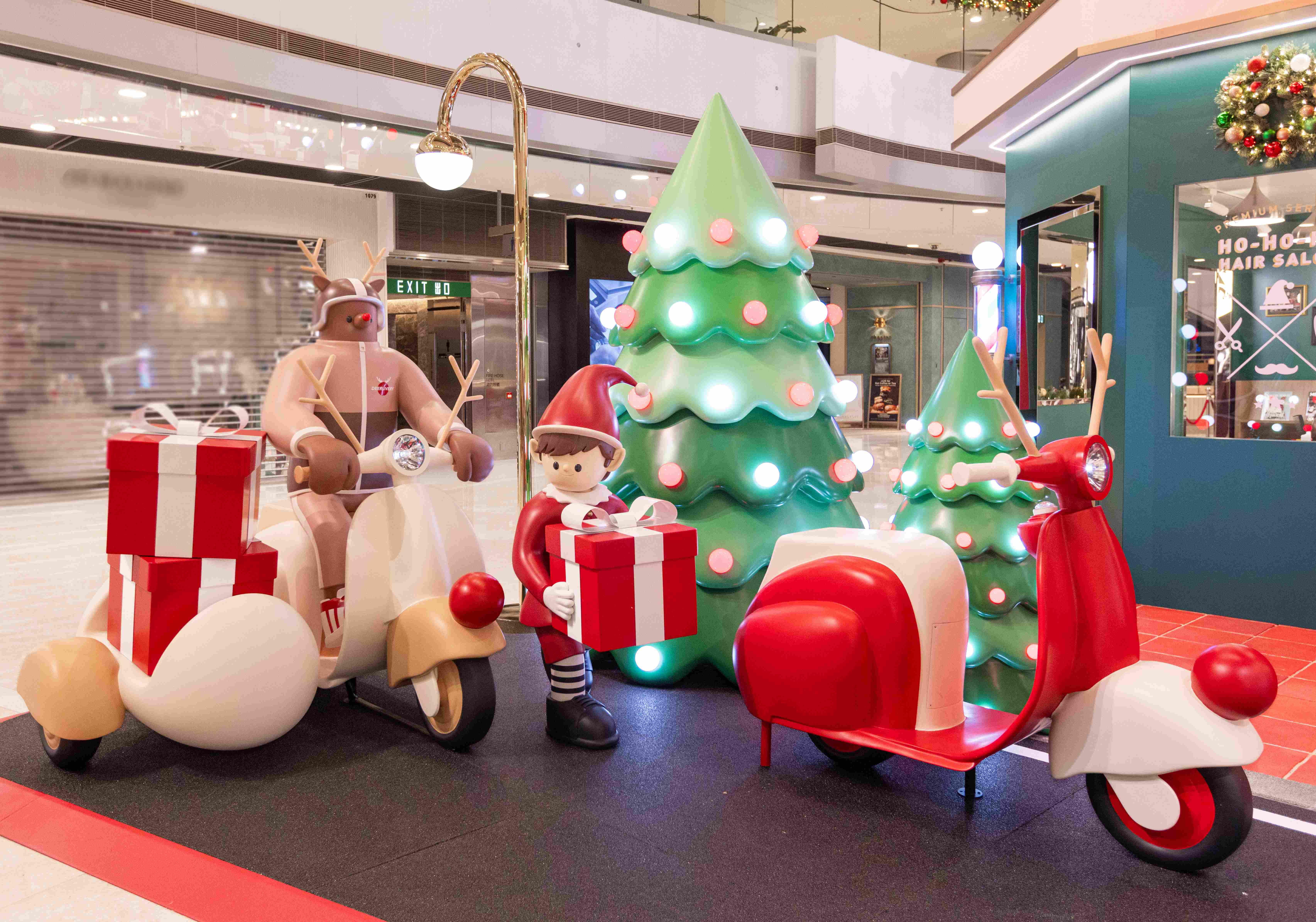 ifc商場「聖誕後勤總部」