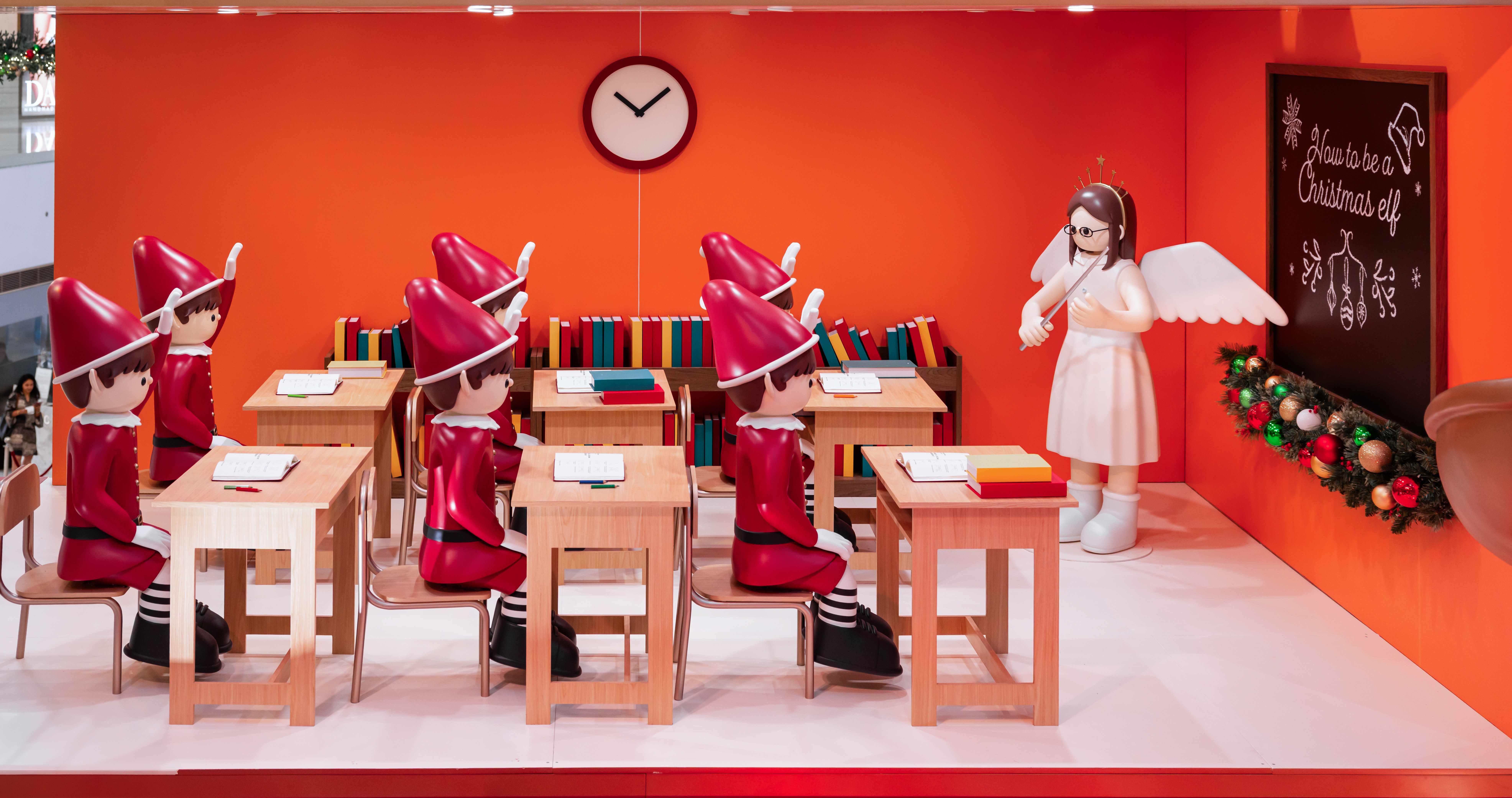 ifc商場「聖誕後勤總部」