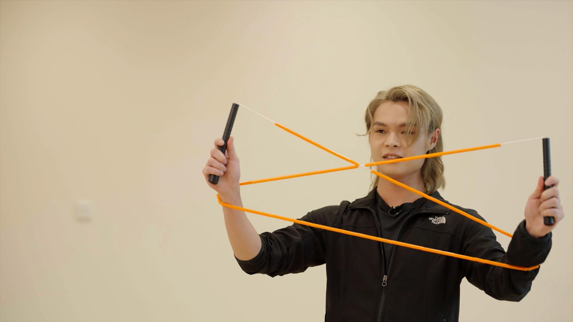 Tiger分享:「唔係好耐喎對上一次跳繩。」